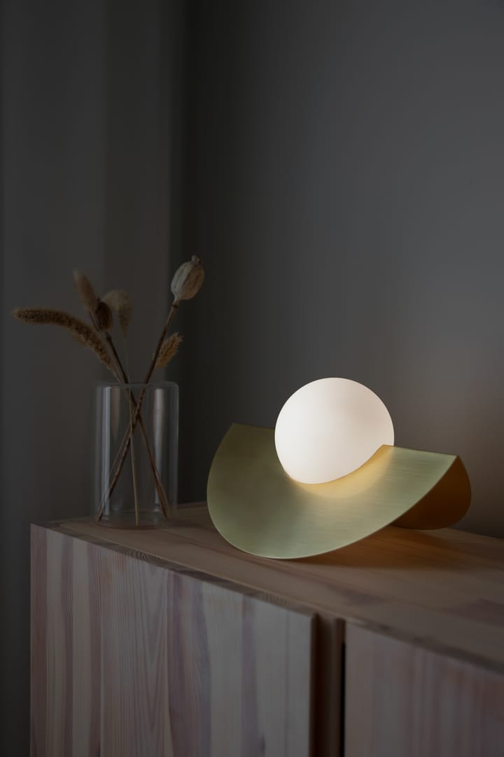 Lampe de table Roccia, Laiton brossé Globen Lighting