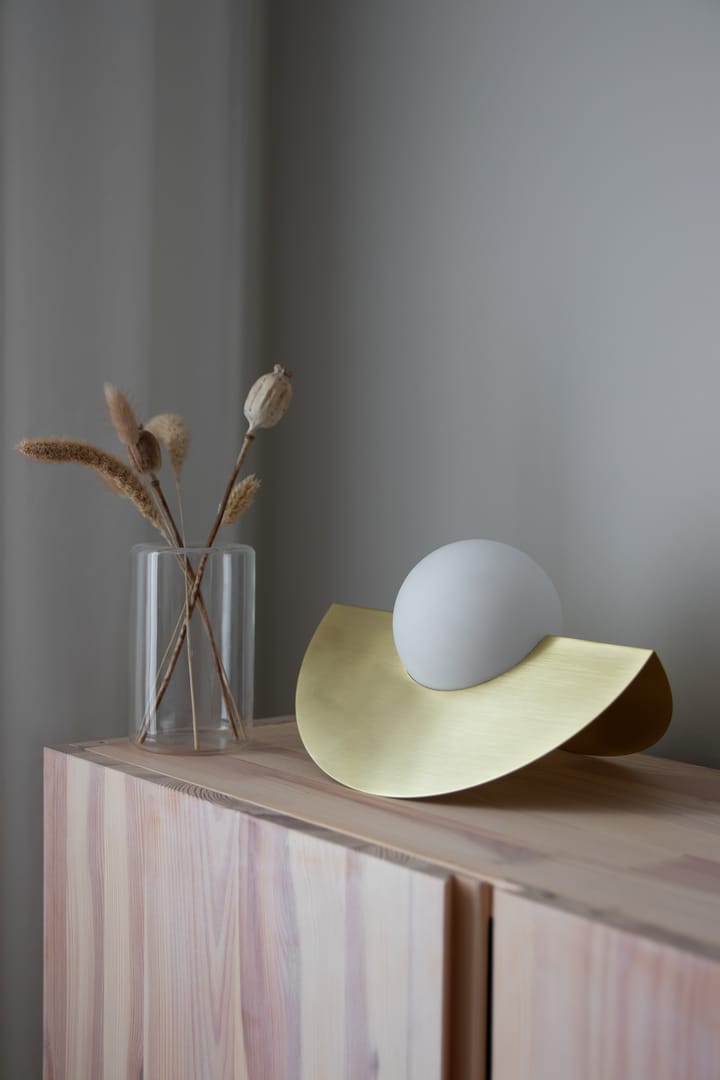 Lampe de table Roccia, Laiton brossé Globen Lighting