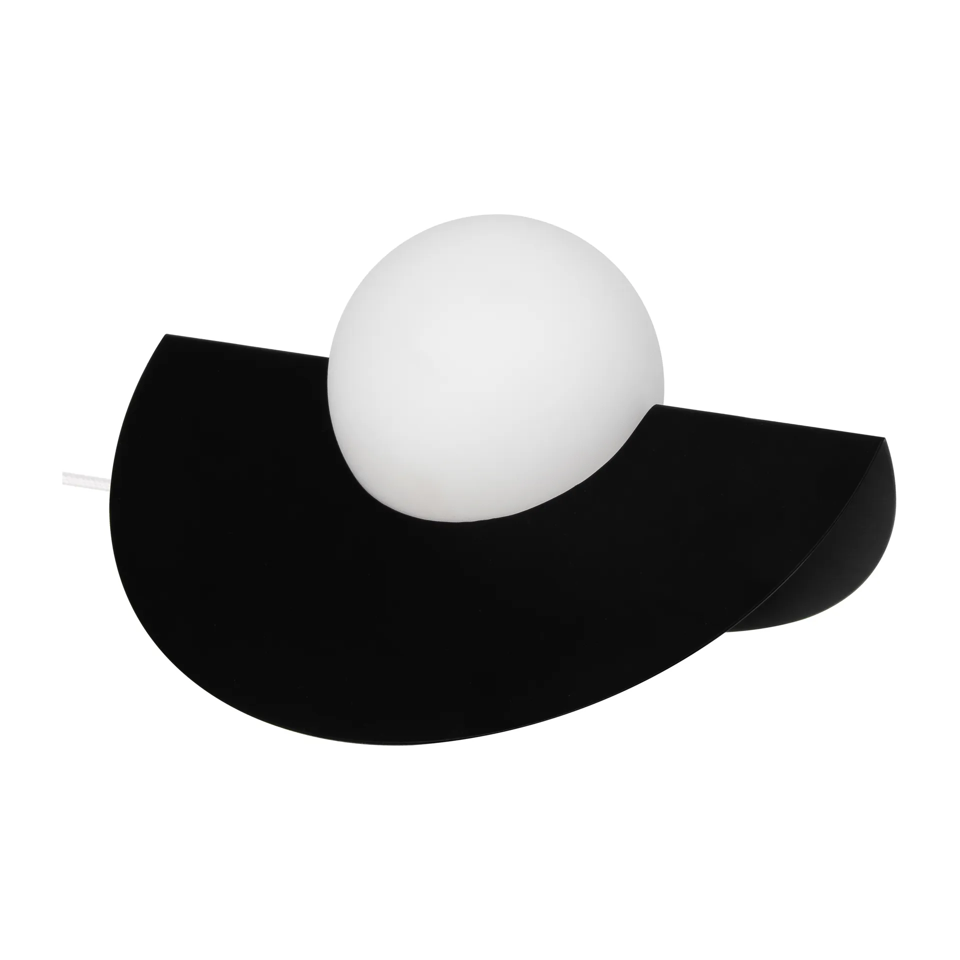Lampe de table Roccia, Noir Globen Lighting
