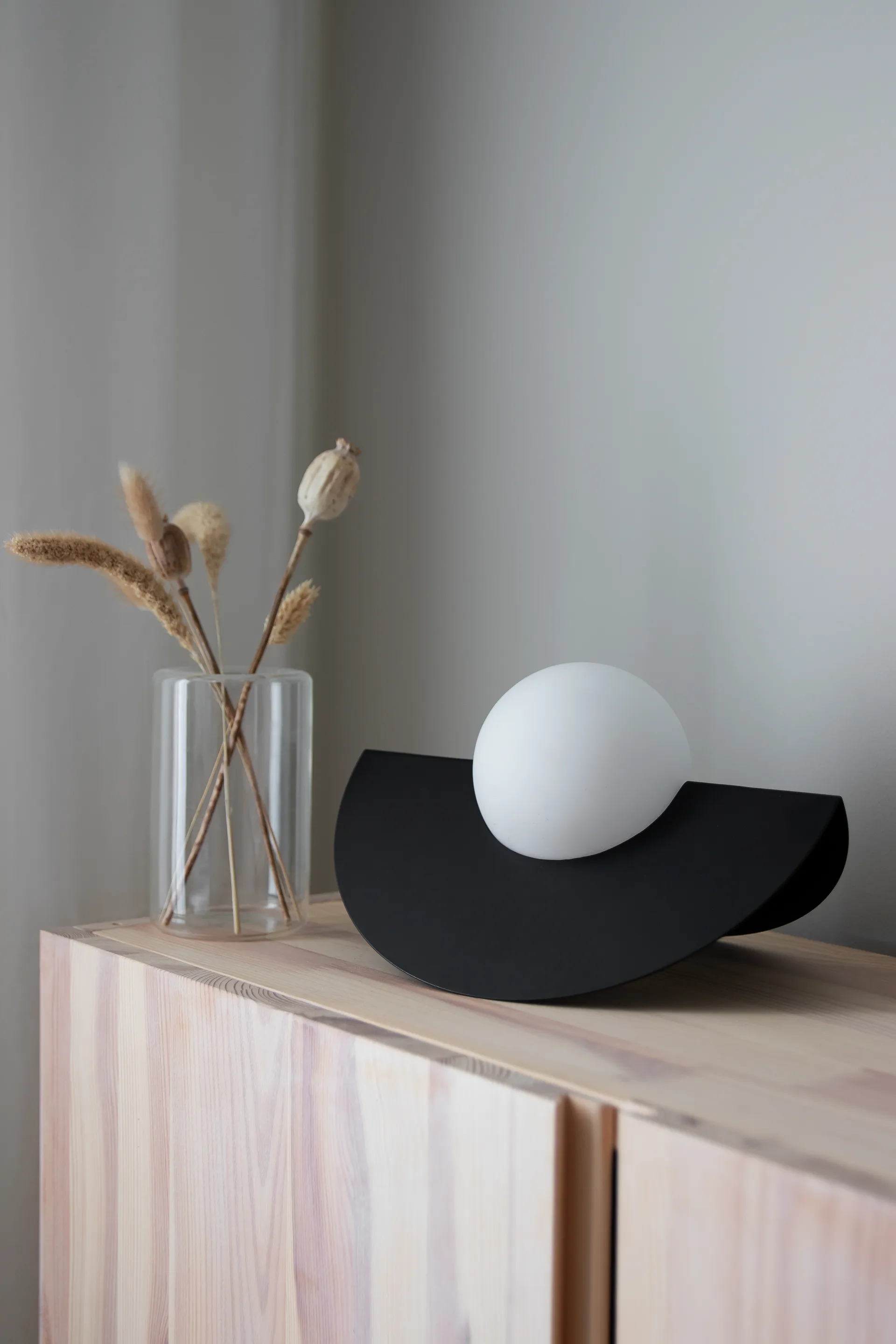 Lampe de table Roccia, Noir Globen Lighting