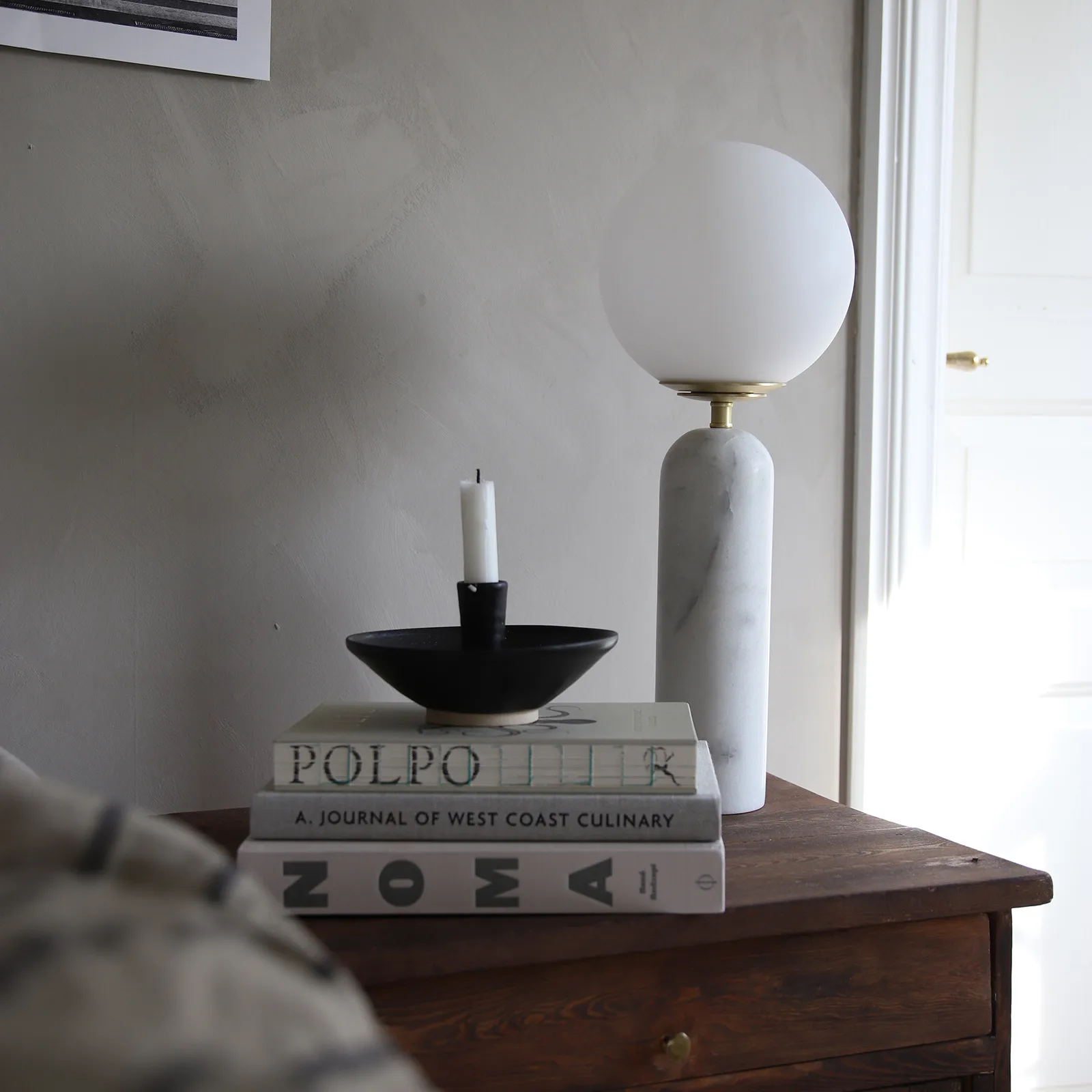 Lampe de table Torrano, Blanc Globen Lighting