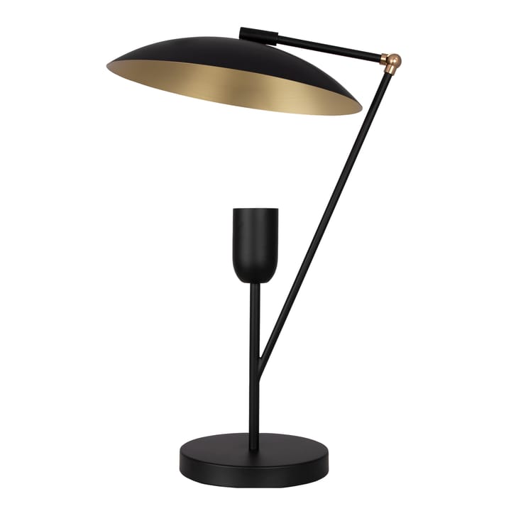 Lampe de table Undercover - Noir-Laiton brossé - Globen Lighting