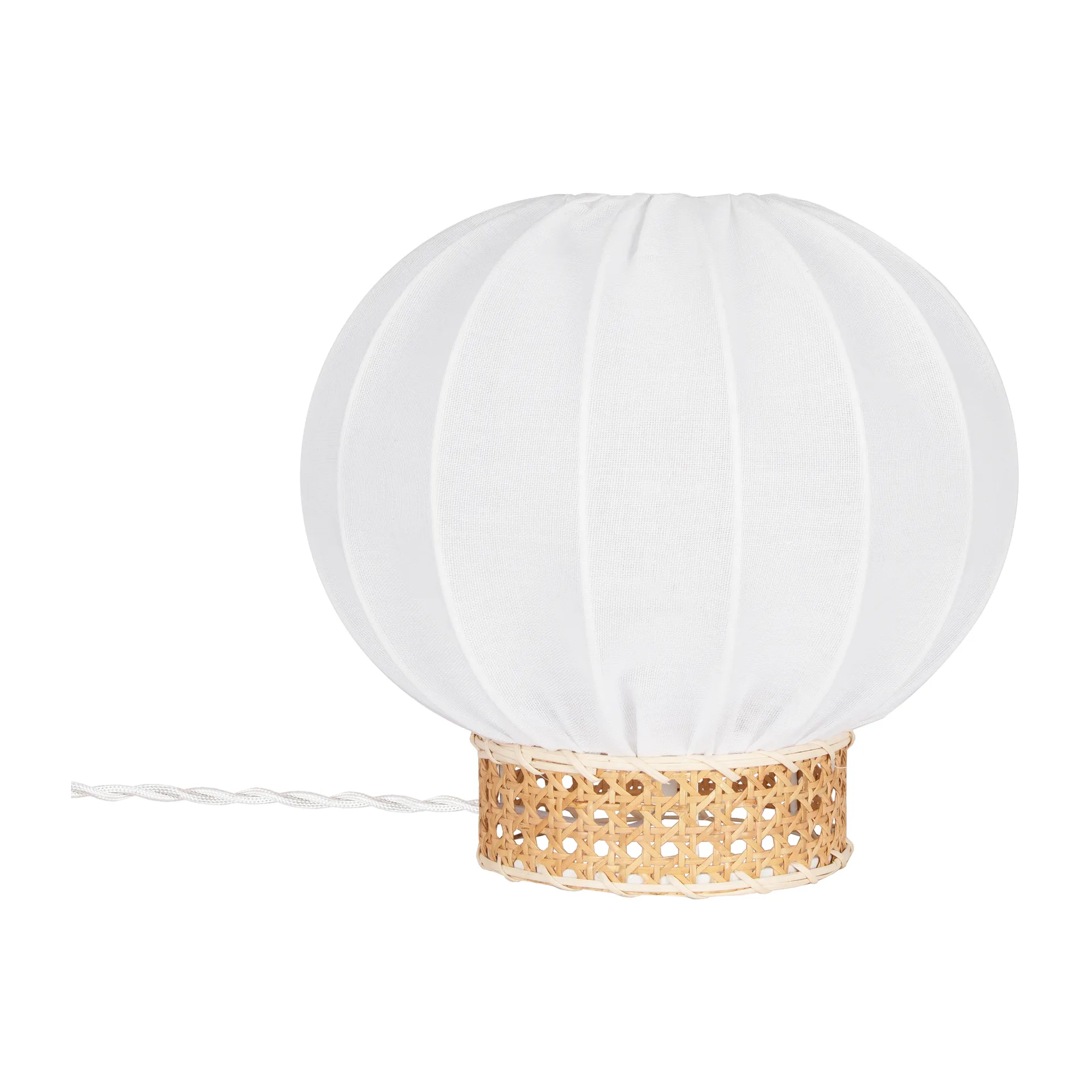 Lampe de table Yokohama Ø30 cm, Blanc-nature Globen Lighting