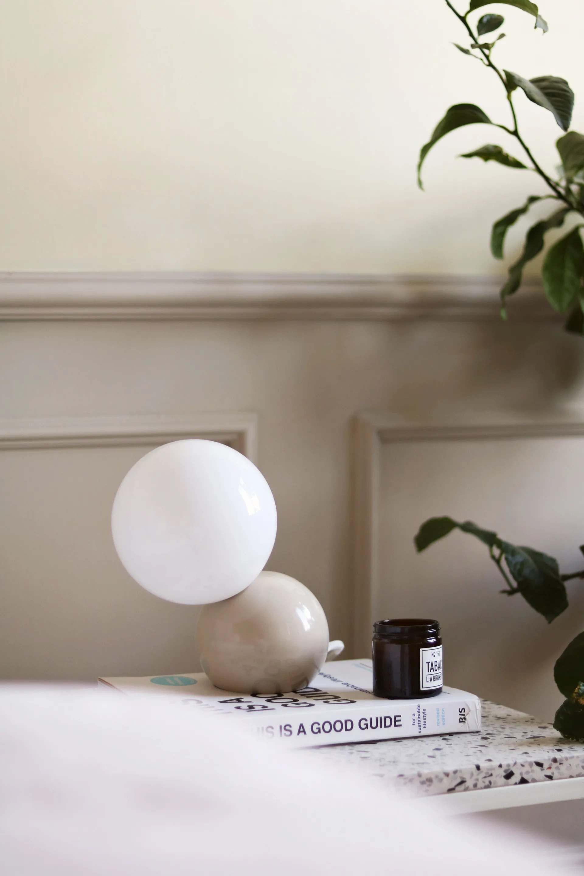 Lampe de table/murale Ripley, Beige Globen Lighting