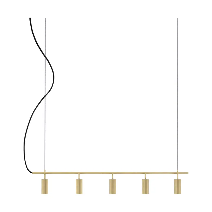 Lampe Hubble 5 Long - laiton brossé - Globen Lighting