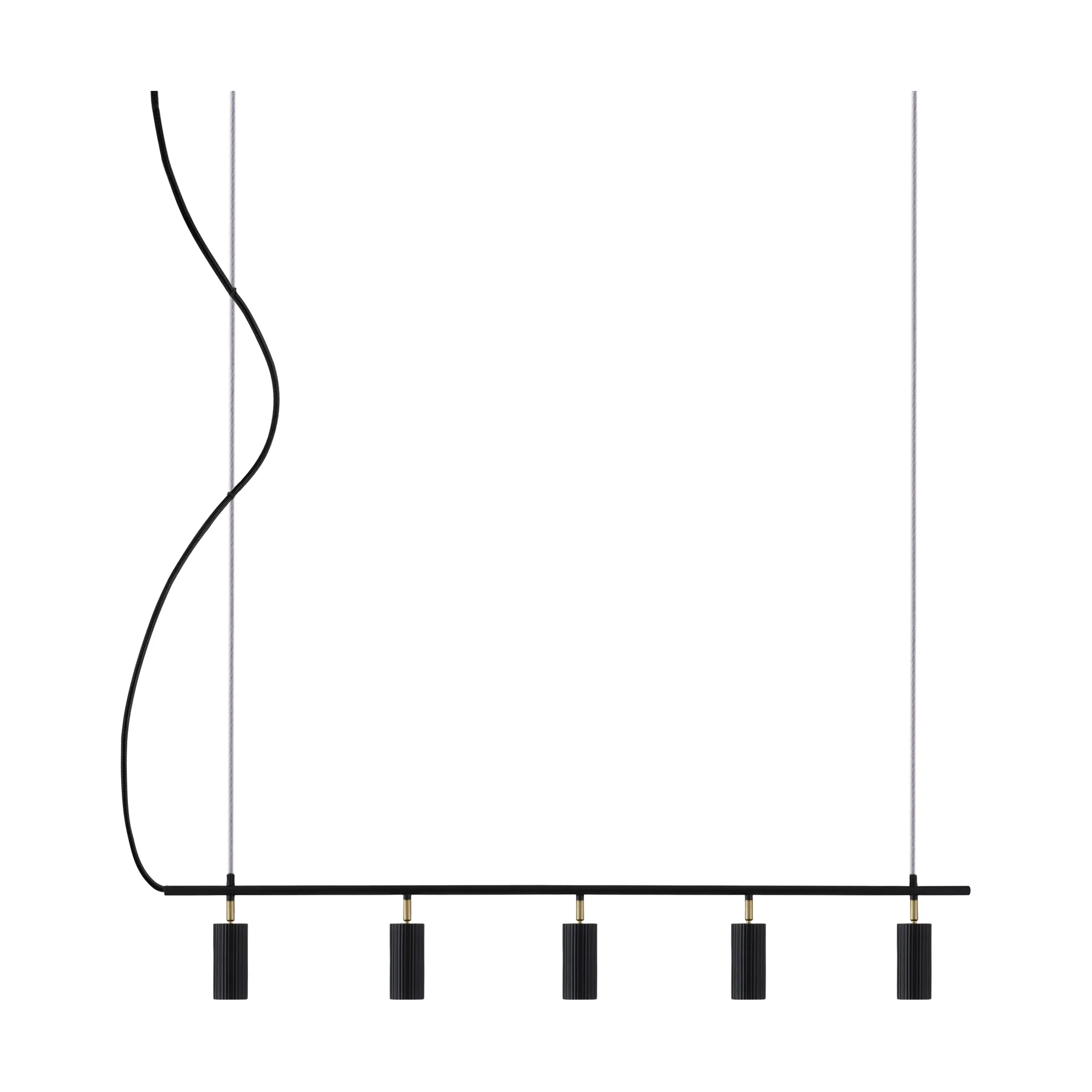 Lampe Hubble 5 Long, Noir Globen Lighting