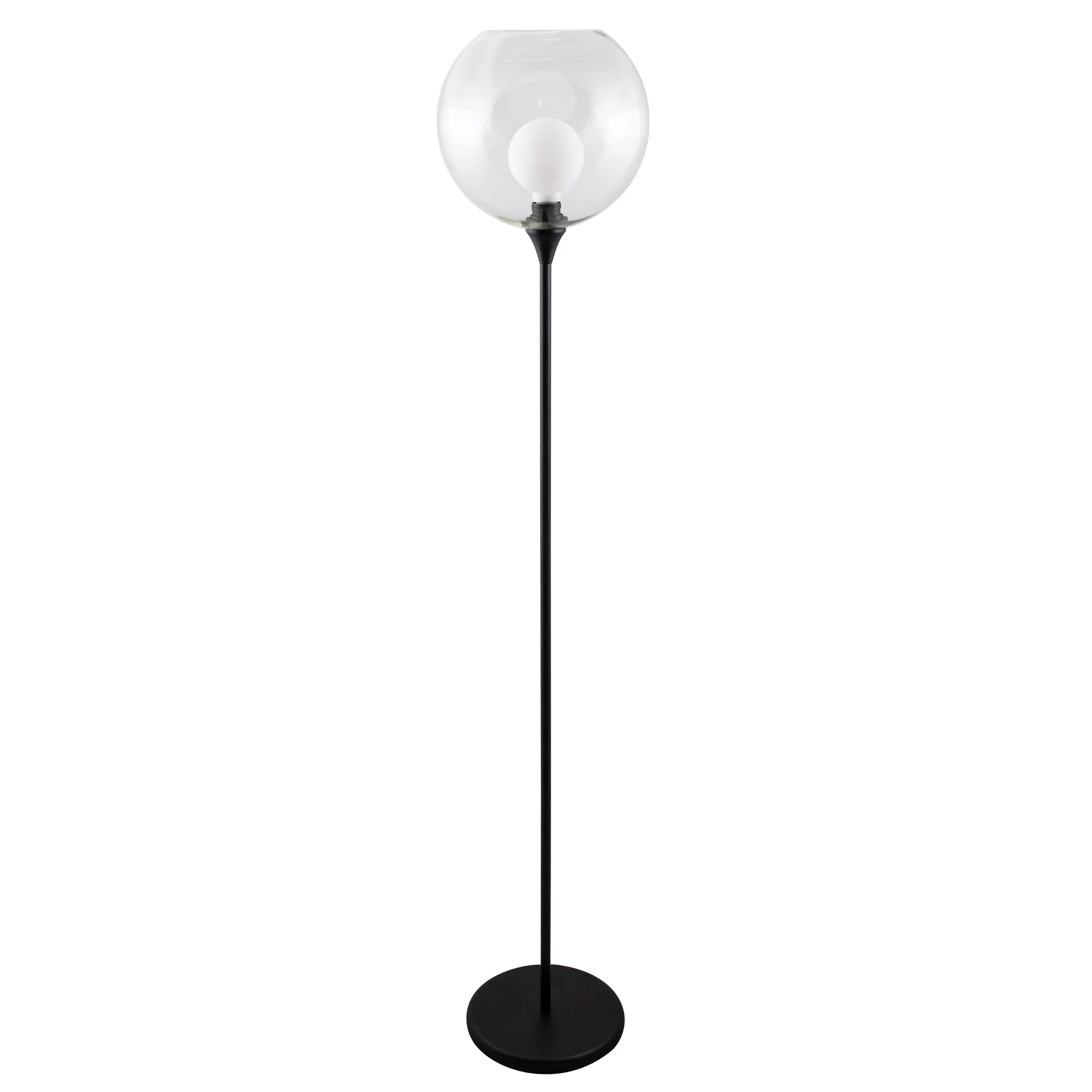 Lampe sur pied Bowl, Noir Globen Lighting