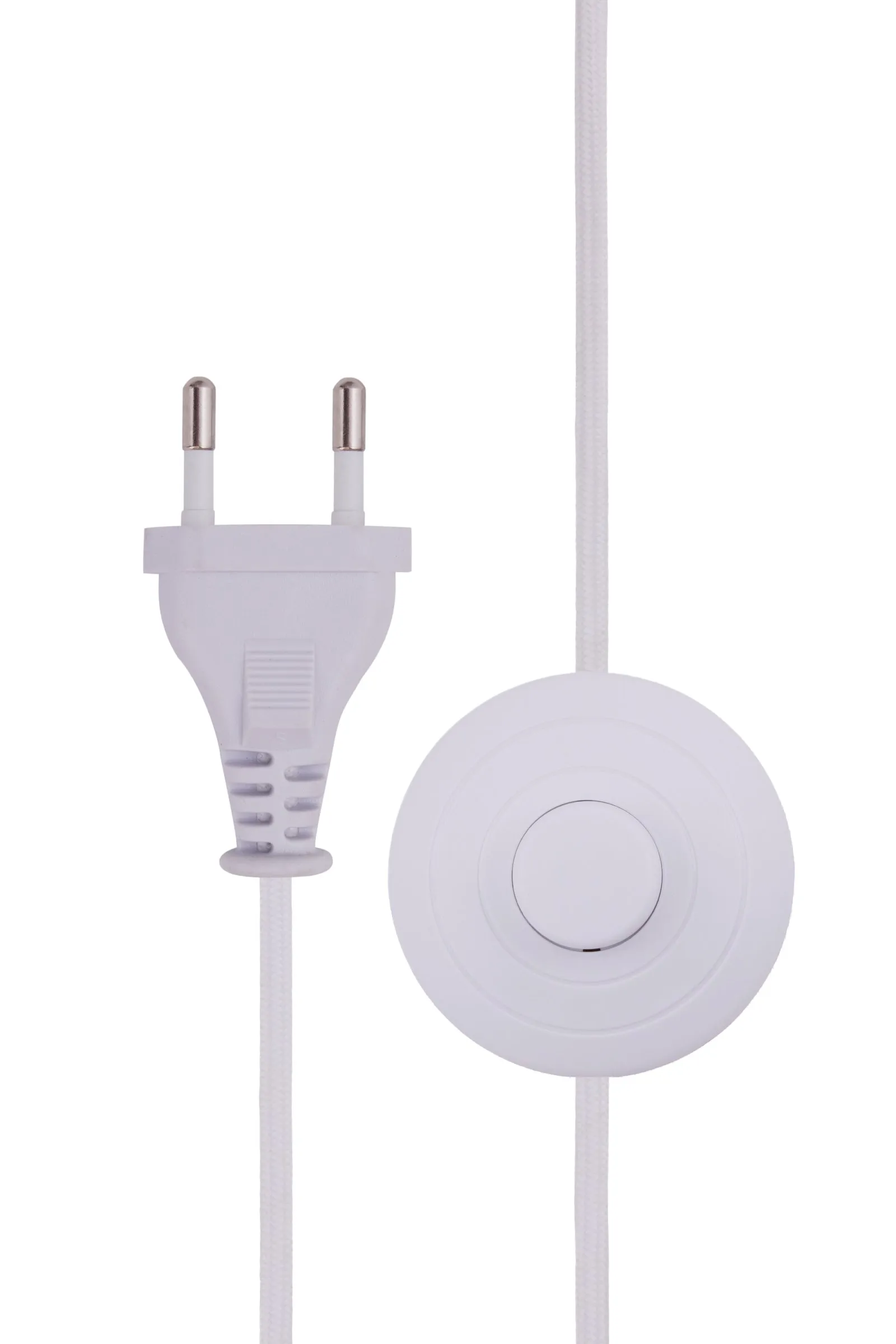 Lampe sur pied Florian, Bouclé blanc/beige, Ø30x80 cm Globen Lighting