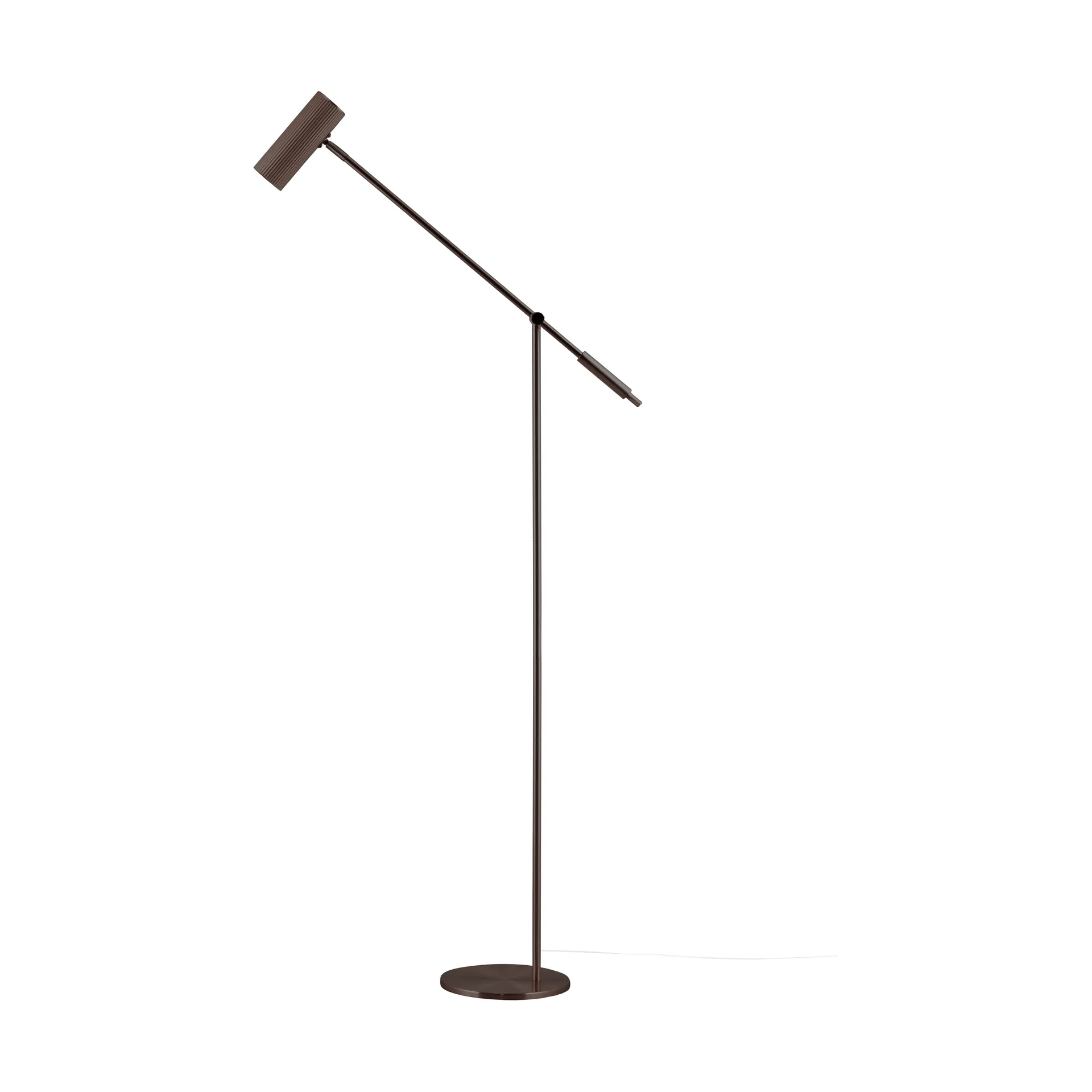 Lampe sur pied Hubble Read, bronze Globen Lighting