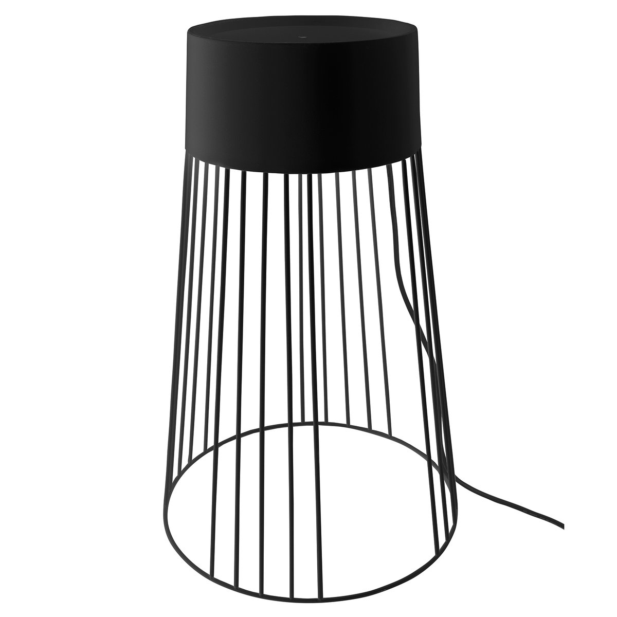 Globen Lighting Lampe sur pied Koster 60 cm Noir | Design Scandinave | Lampes sur pieds | Noir