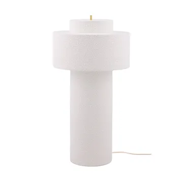 Lampe sur pied Noah - Bouclé blanc, Ø45x88 cm - Globen Lighting