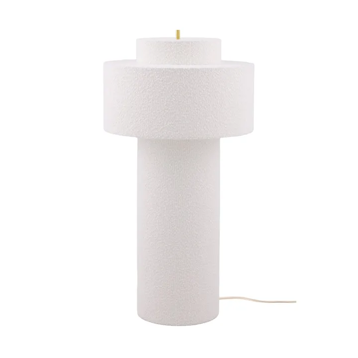 Lampe sur pied Noah - Bouclé blanc, Ø45x88 cm - Globen Lighting