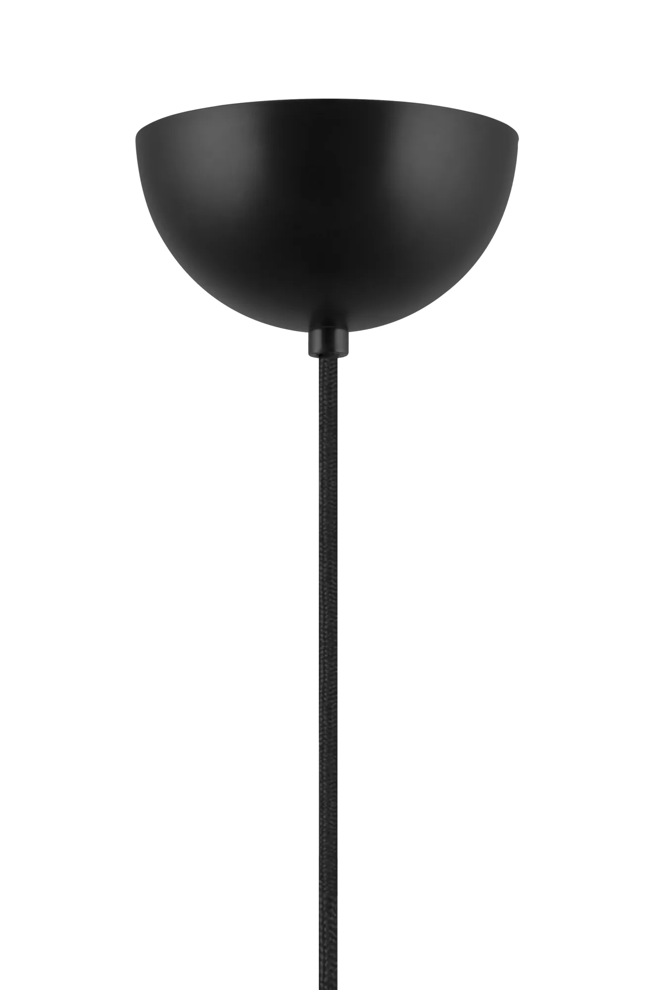 Lou suspension, 3, bouclé blanc-noir, 46x46 cm Globen Lighting