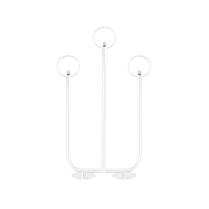 Natale 3 Chandelier de l’avent, blanc Globen Lighting