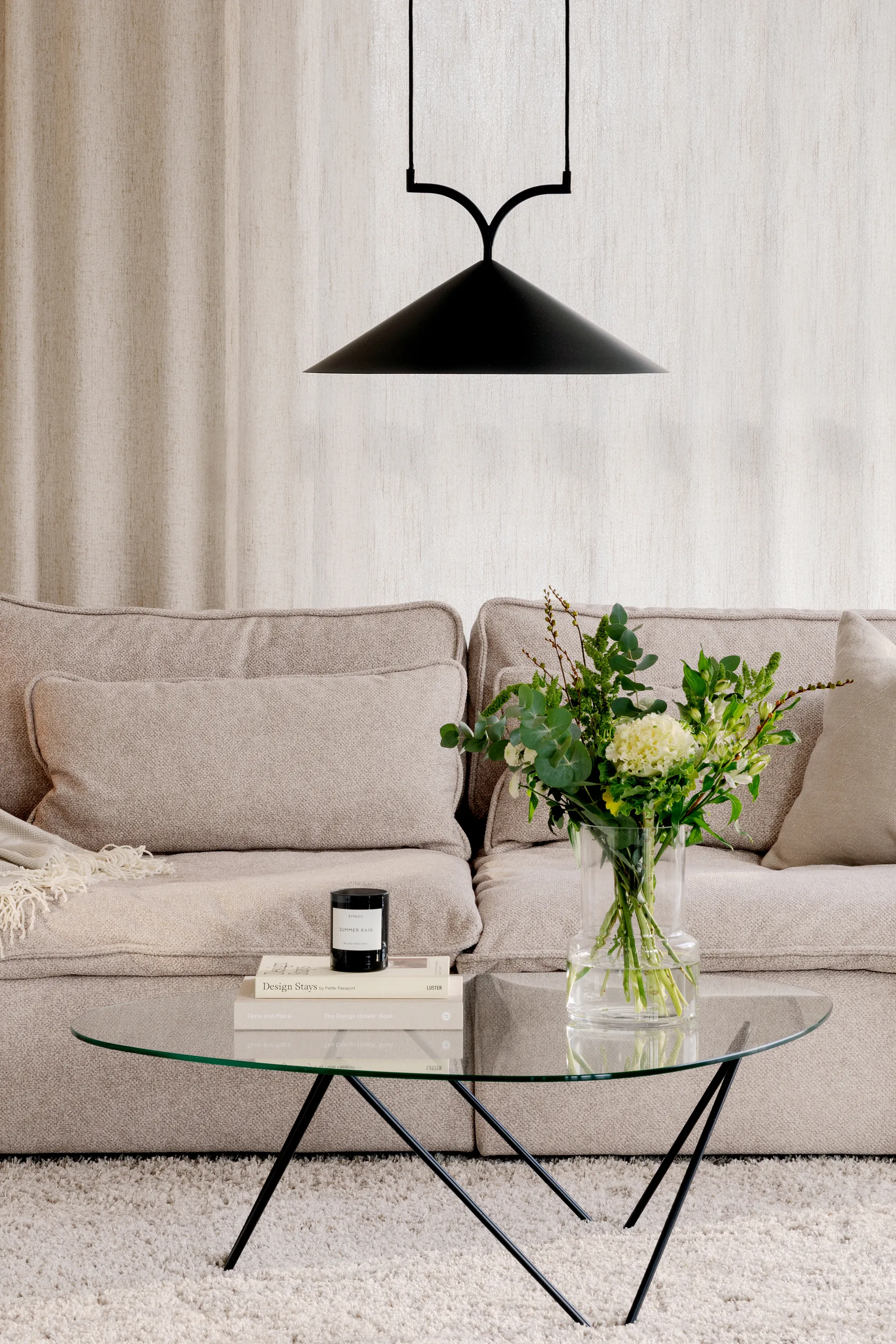 Pendel Curve 50, Noir Globen Lighting