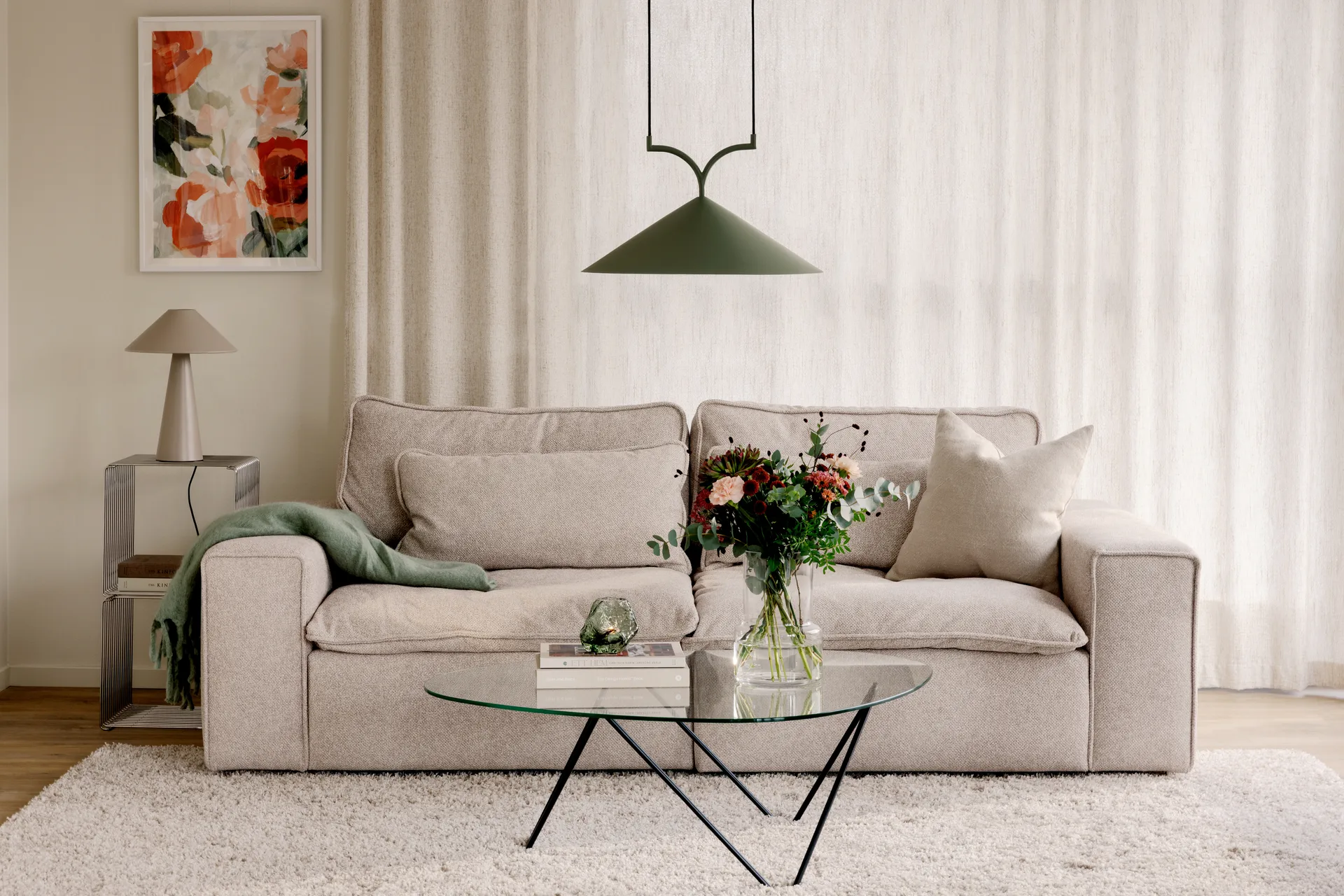 Pendel Curve 50, Vert Globen Lighting