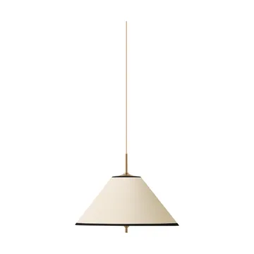 Pendel Iris 25 - crème-noir (blanc doré) - Globen Lighting