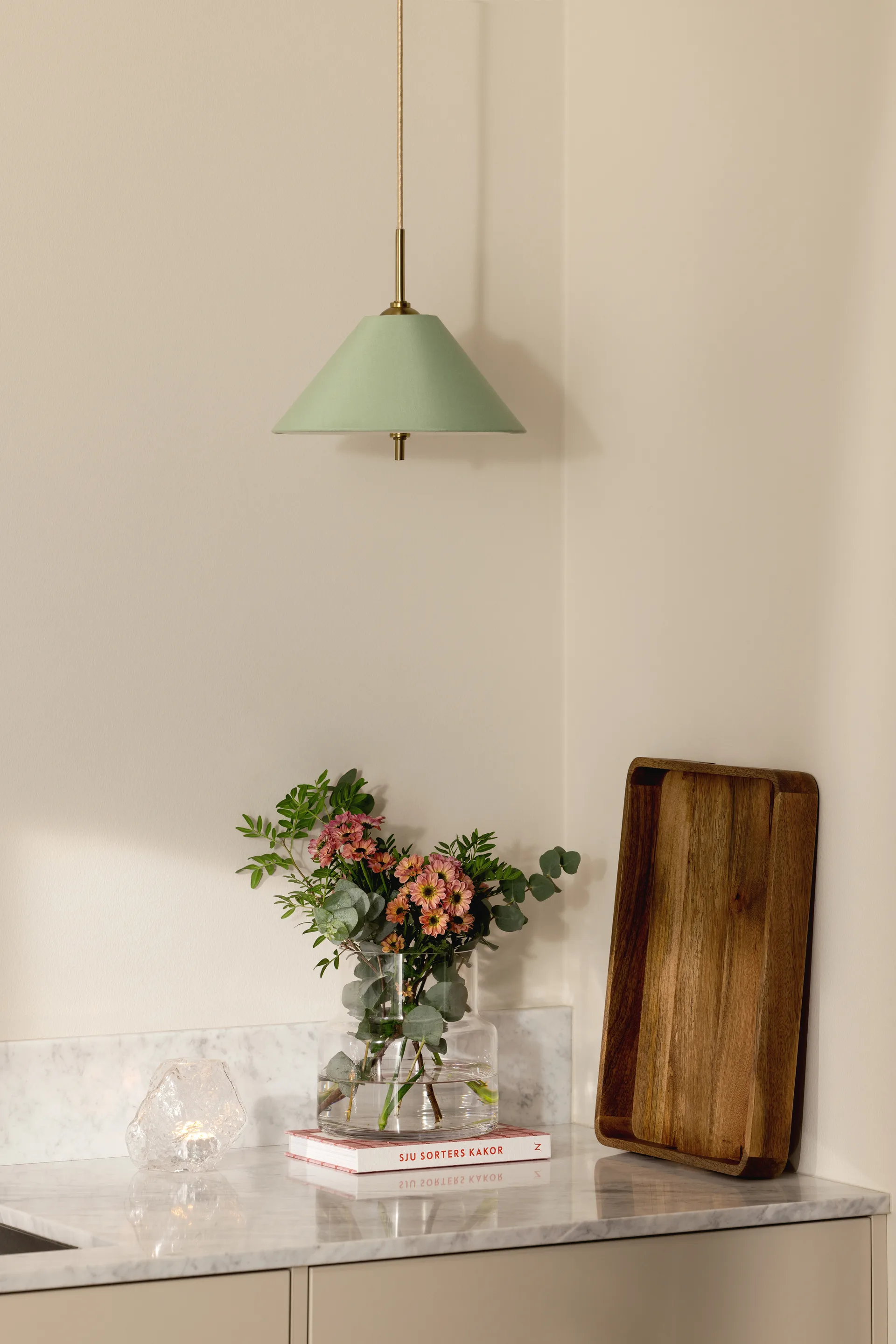 Pendel Iris 25, Vert Globen Lighting