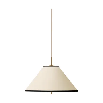 Pendel Iris 50 - crème-noir (blanc doré) - Globen Lighting