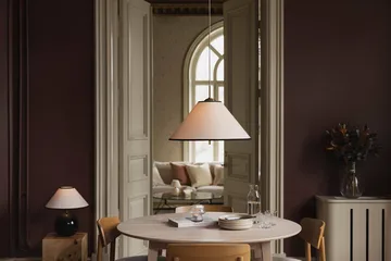 Pendel Iris 50 - crème-noir (blanc doré) - Globen Lighting
