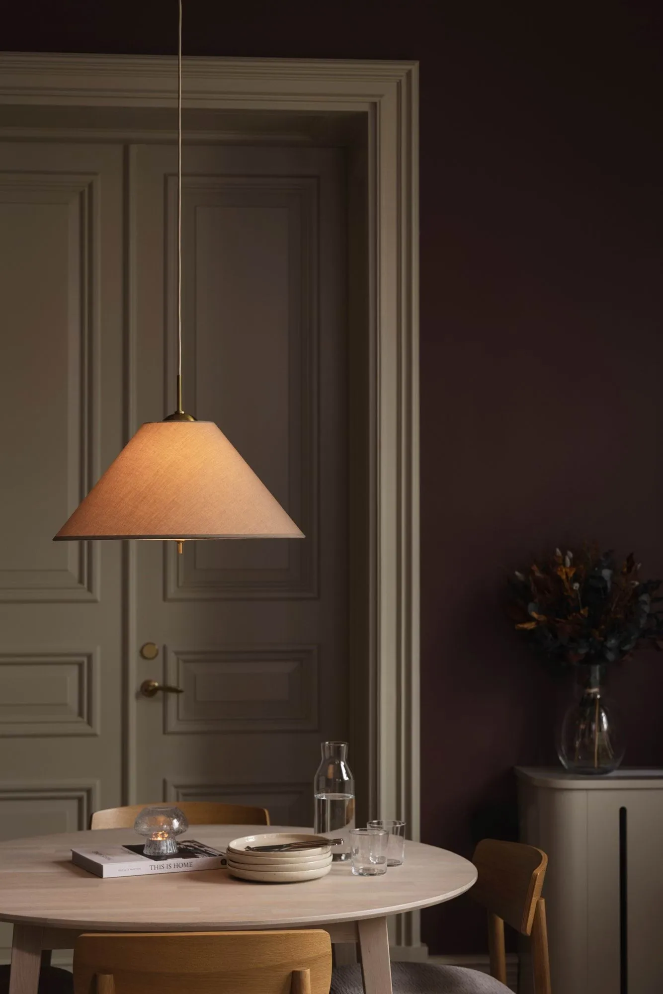 Pendel Iris 50, Mocha (brun) Globen Lighting