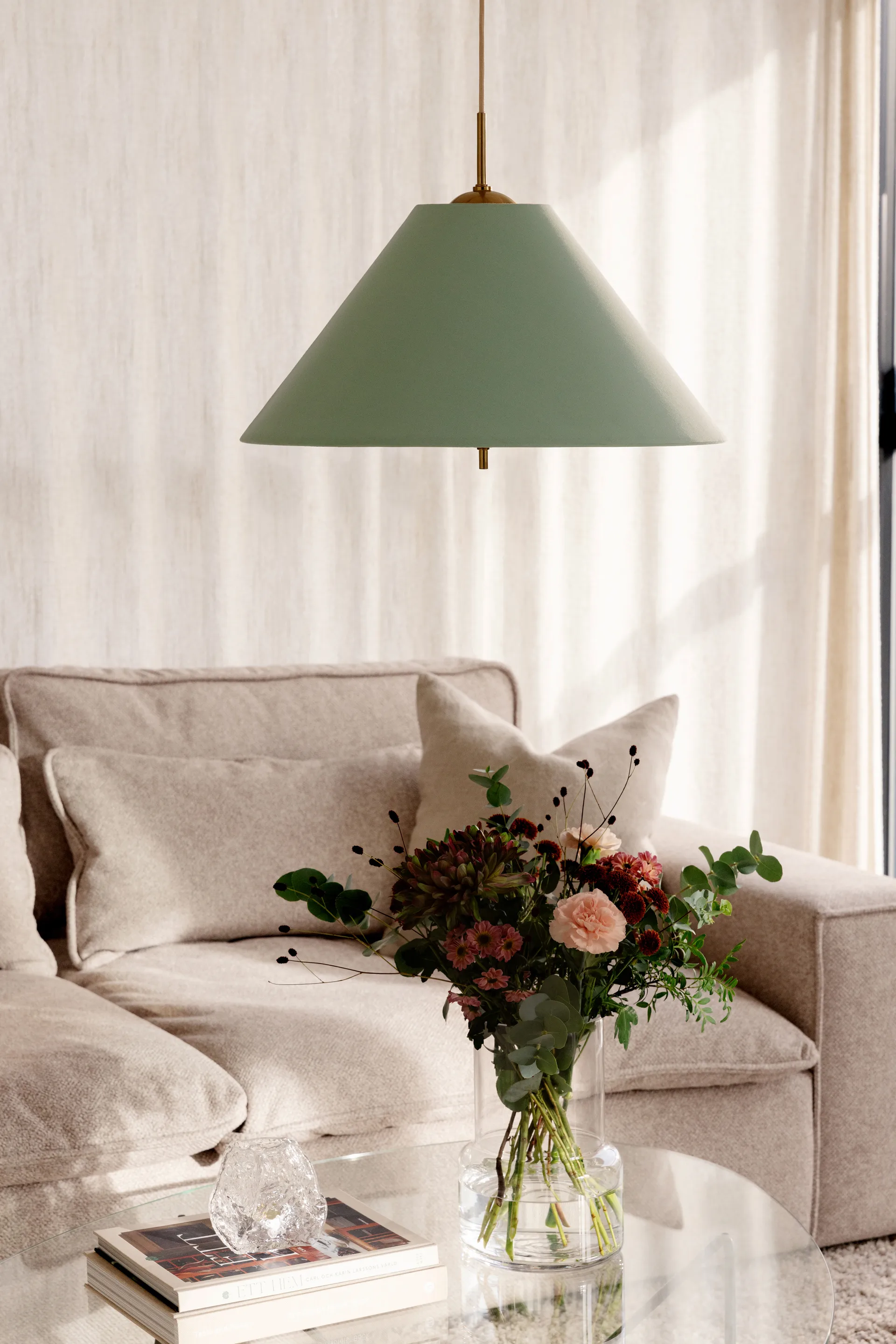 Pendel Iris 50, Vert Globen Lighting