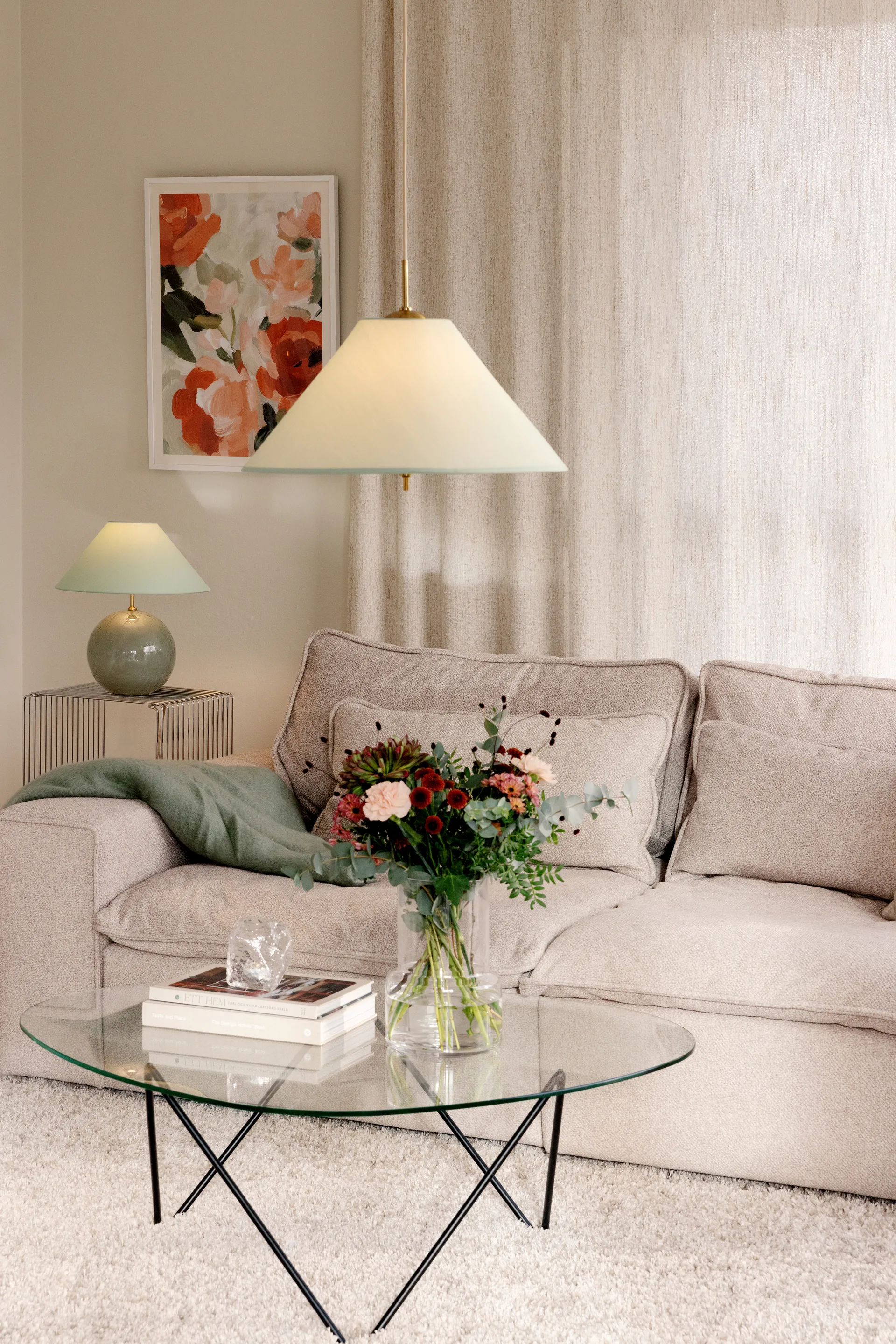 Pendel Iris 50, Vert Globen Lighting