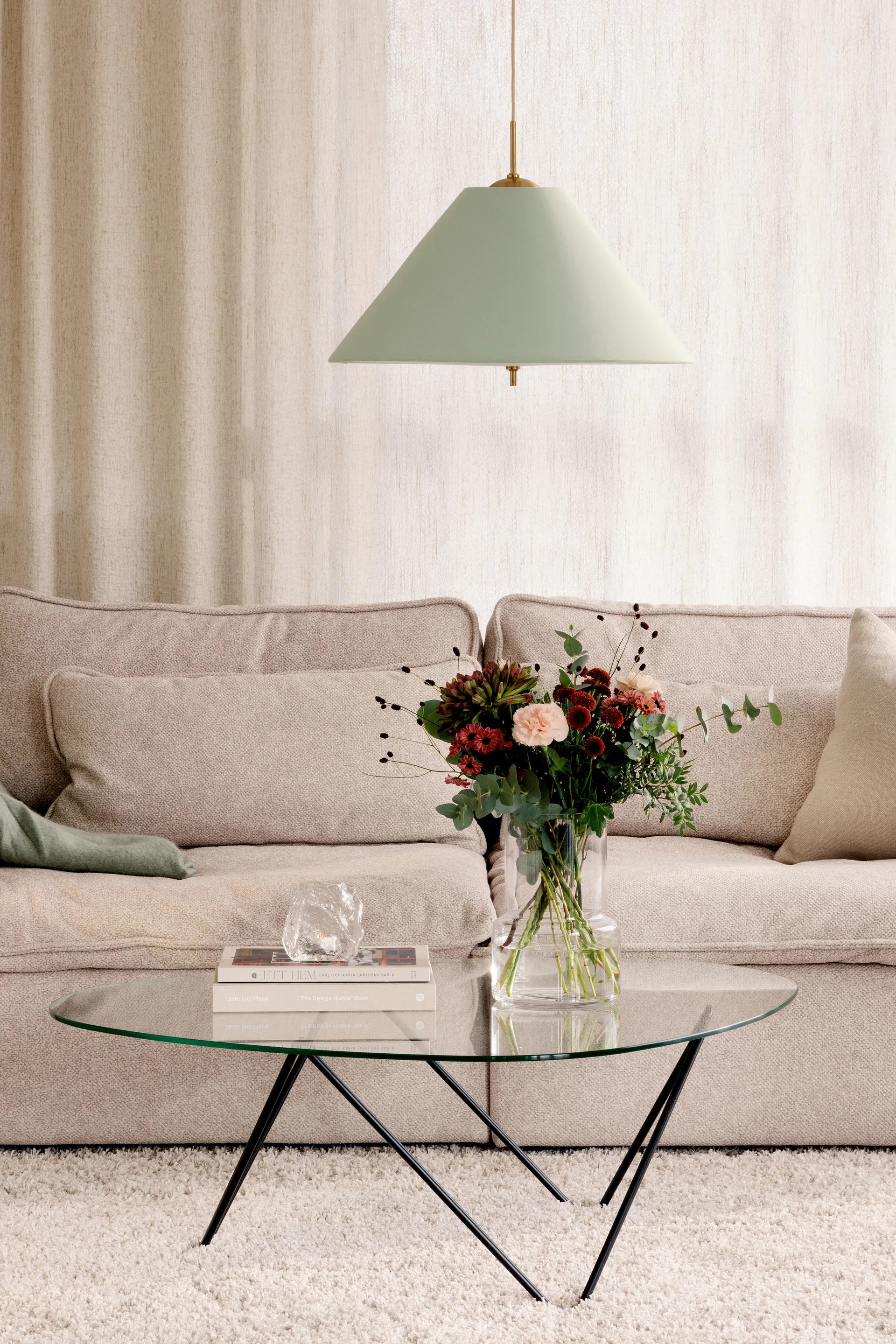 Pendel Iris 50, Vert Globen Lighting