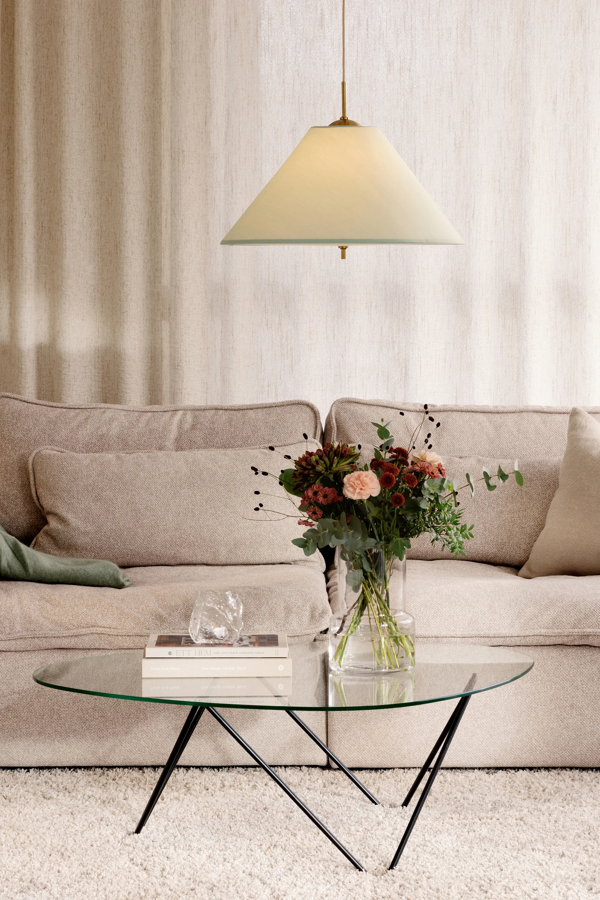 Pendel Iris 50, Vert Globen Lighting