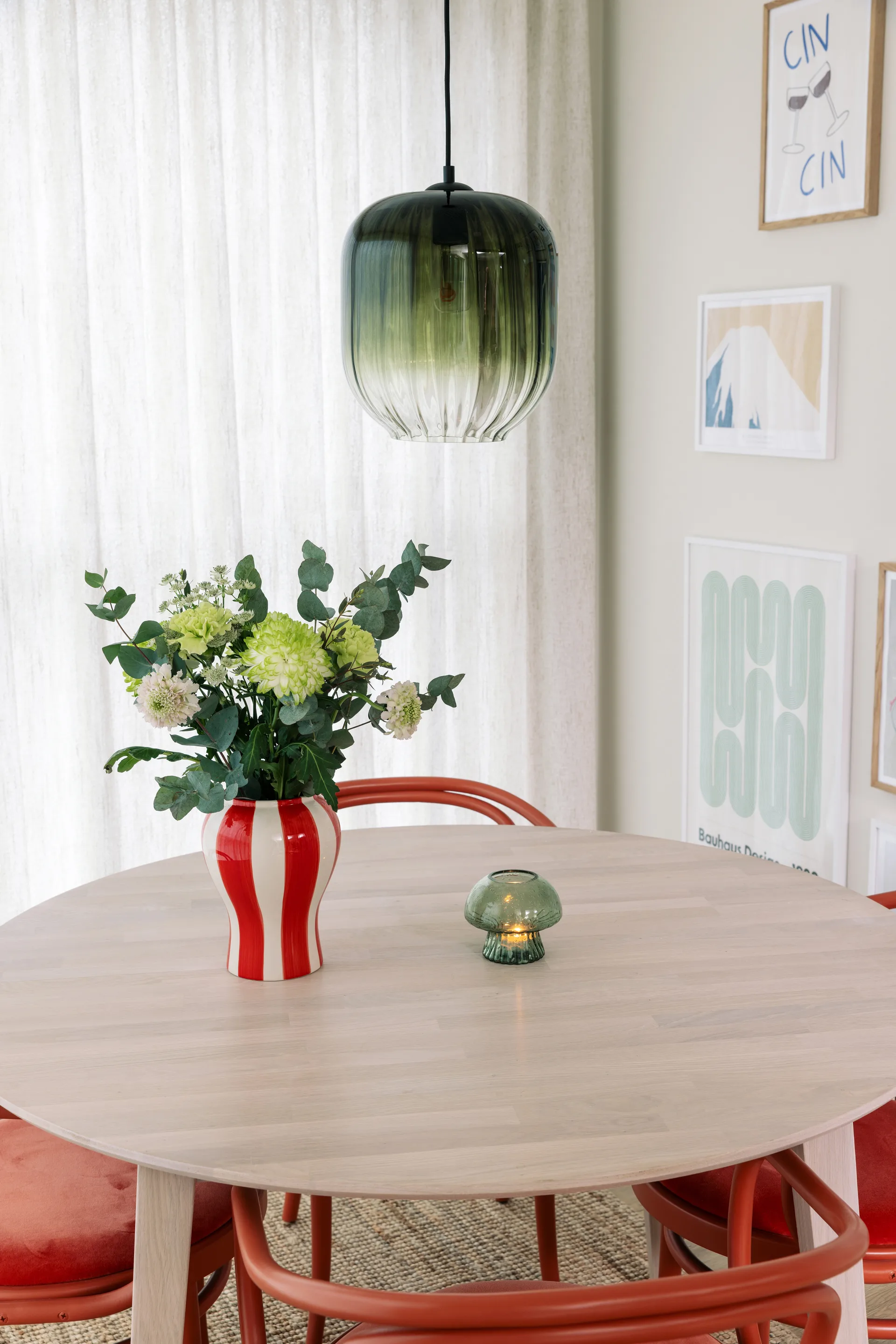 Penderie Haze Ø25 cm, Vert Globen Lighting