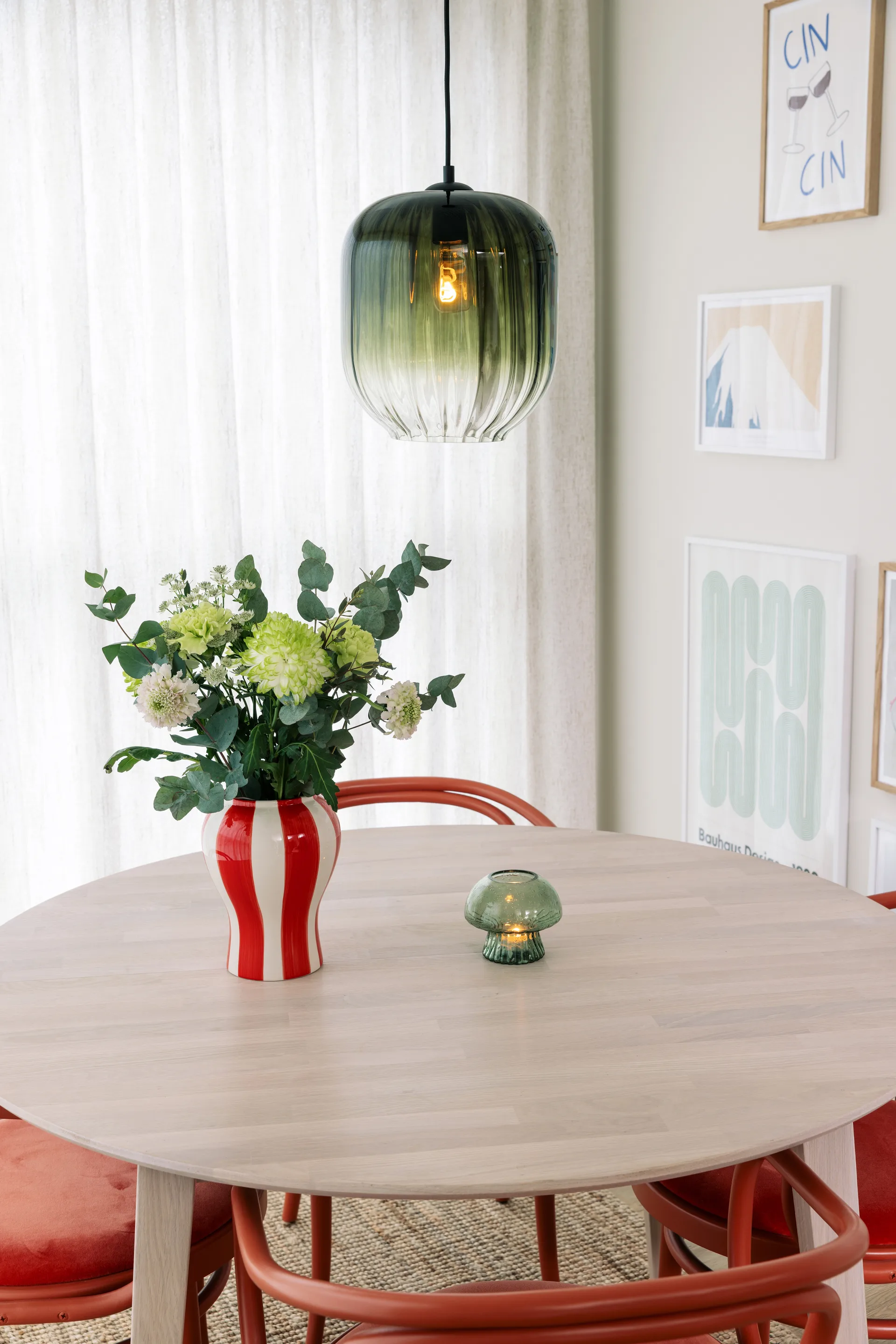 Penderie Haze Ø25 cm, Vert Globen Lighting