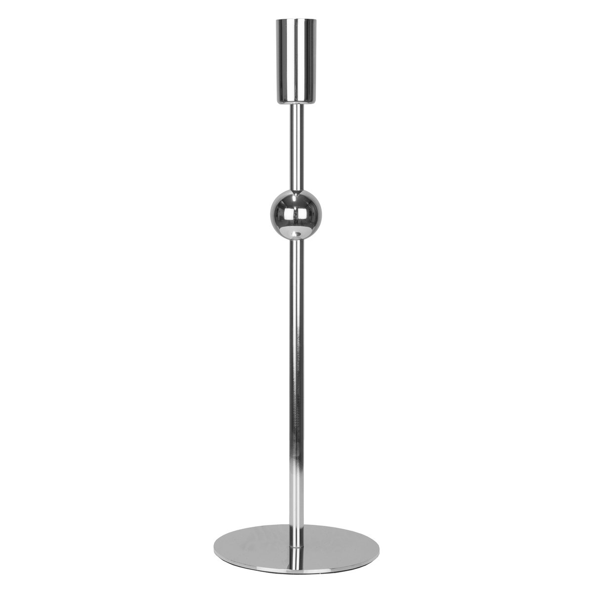 Globen Lighting Pied de lampe Astrid Chrome | Design Scandinave | Pieds de lampe | Argenté