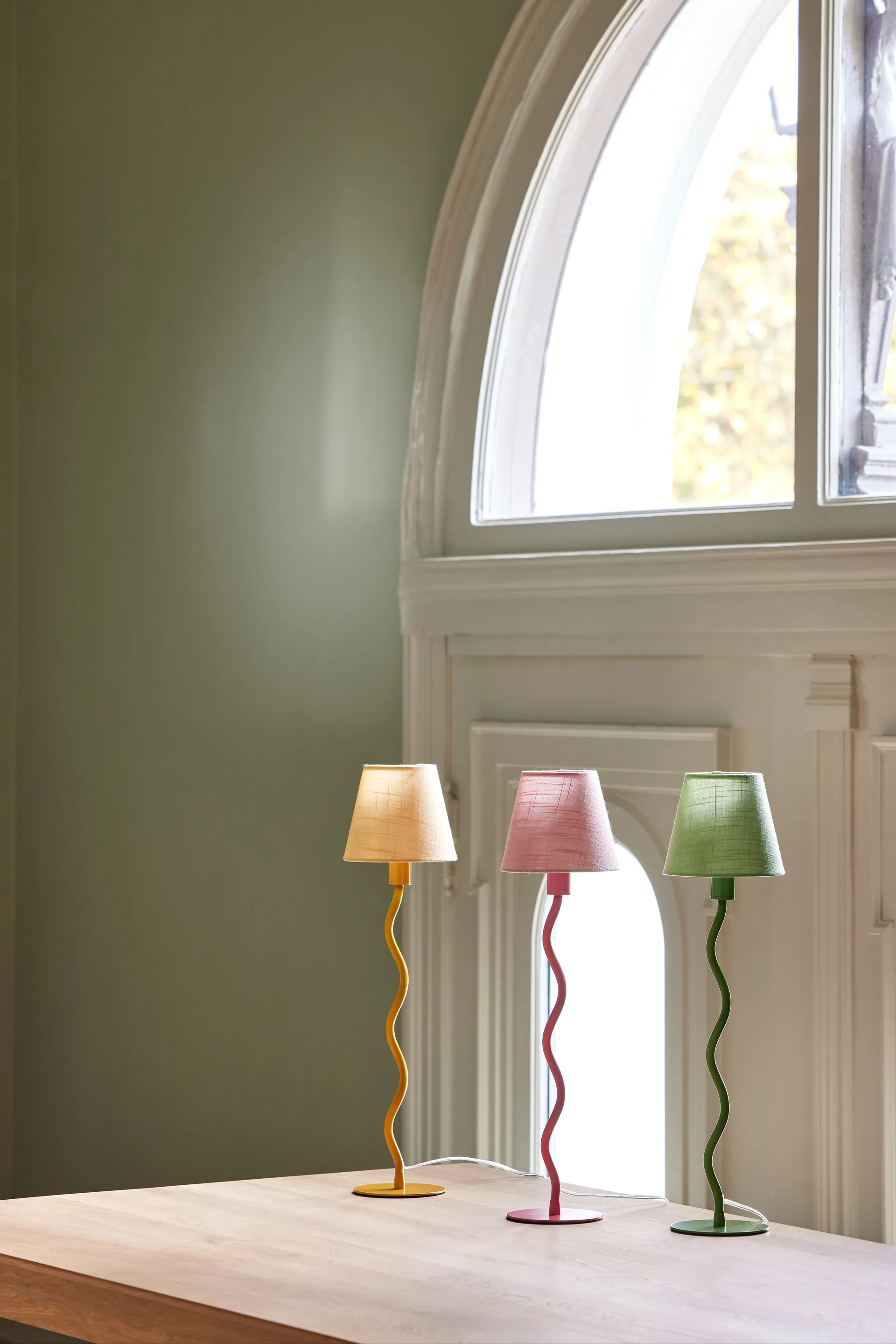 Pied de lampe de table Twist 50, Rose Globen Lighting