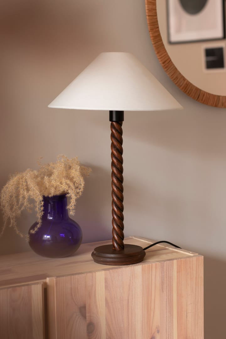 Pied pour lampe Willow 38 cm - Noyer - Globen Lighting