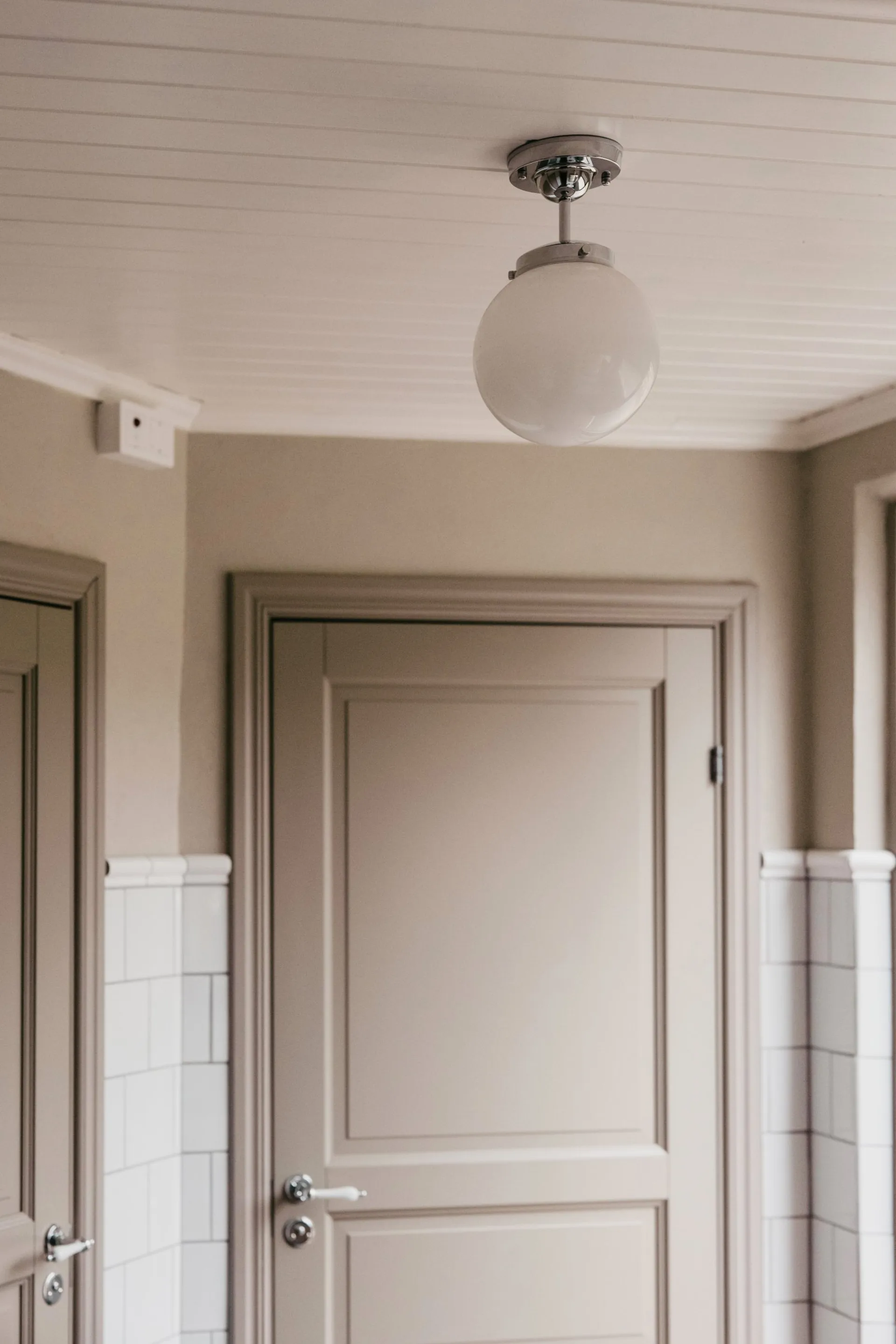 Plafonnier Alley IP44, Chrome Globen Lighting