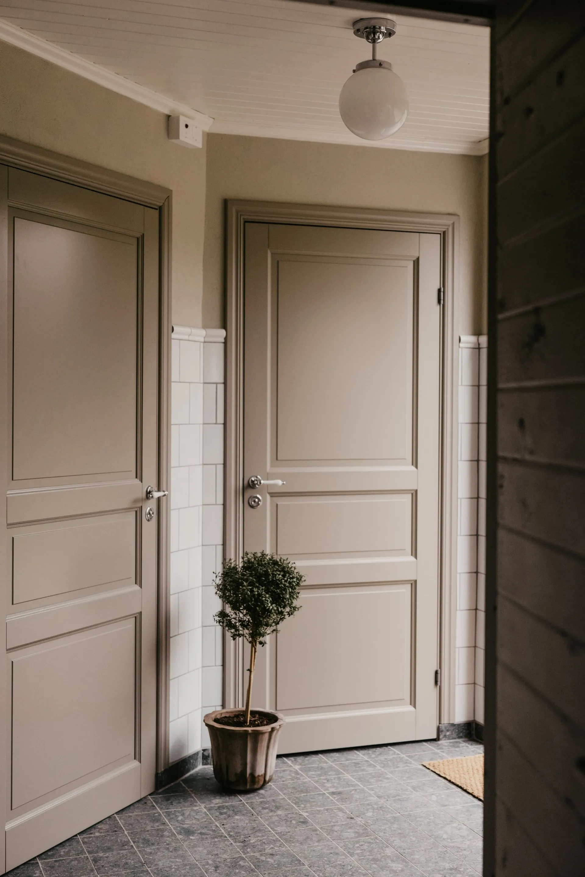 Plafonnier Alley IP44, Chrome Globen Lighting