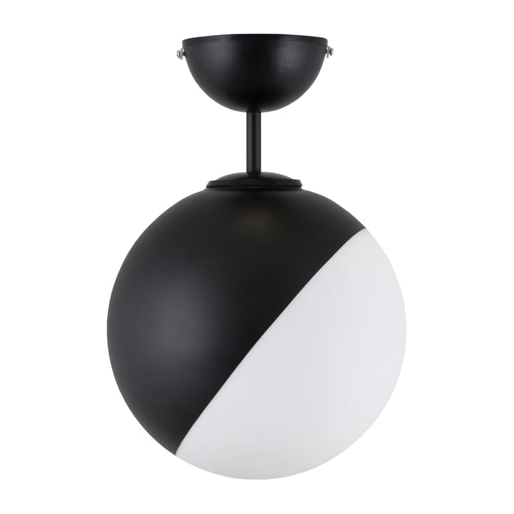 Plafonnier Contur Ø25 cm - Noir-blanc - Globen Lighting