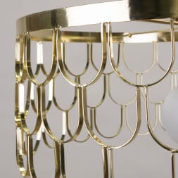 Plafonnier Gatsby, Laiton Globen Lighting