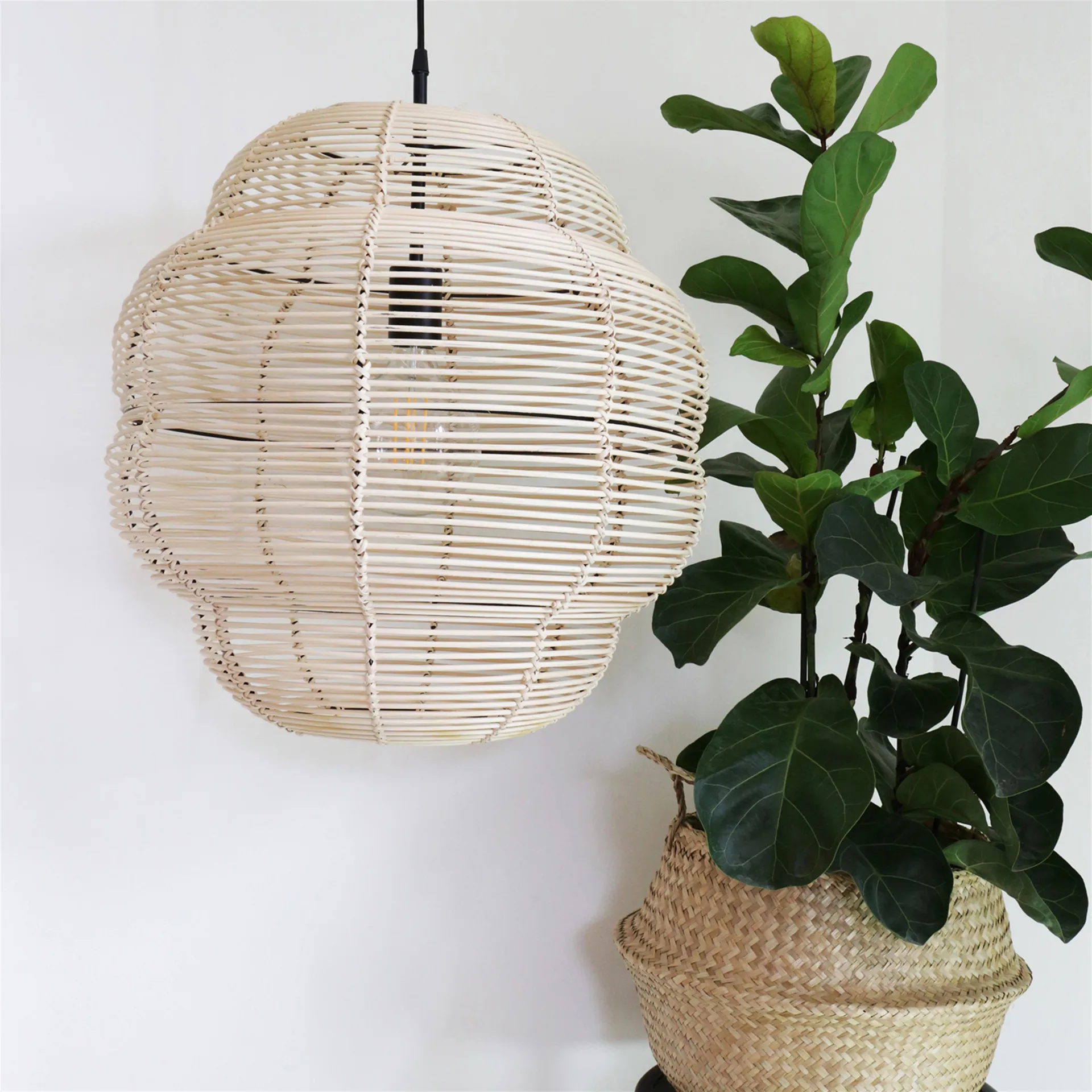 Plafonnier Wagner, naturel Globen Lighting