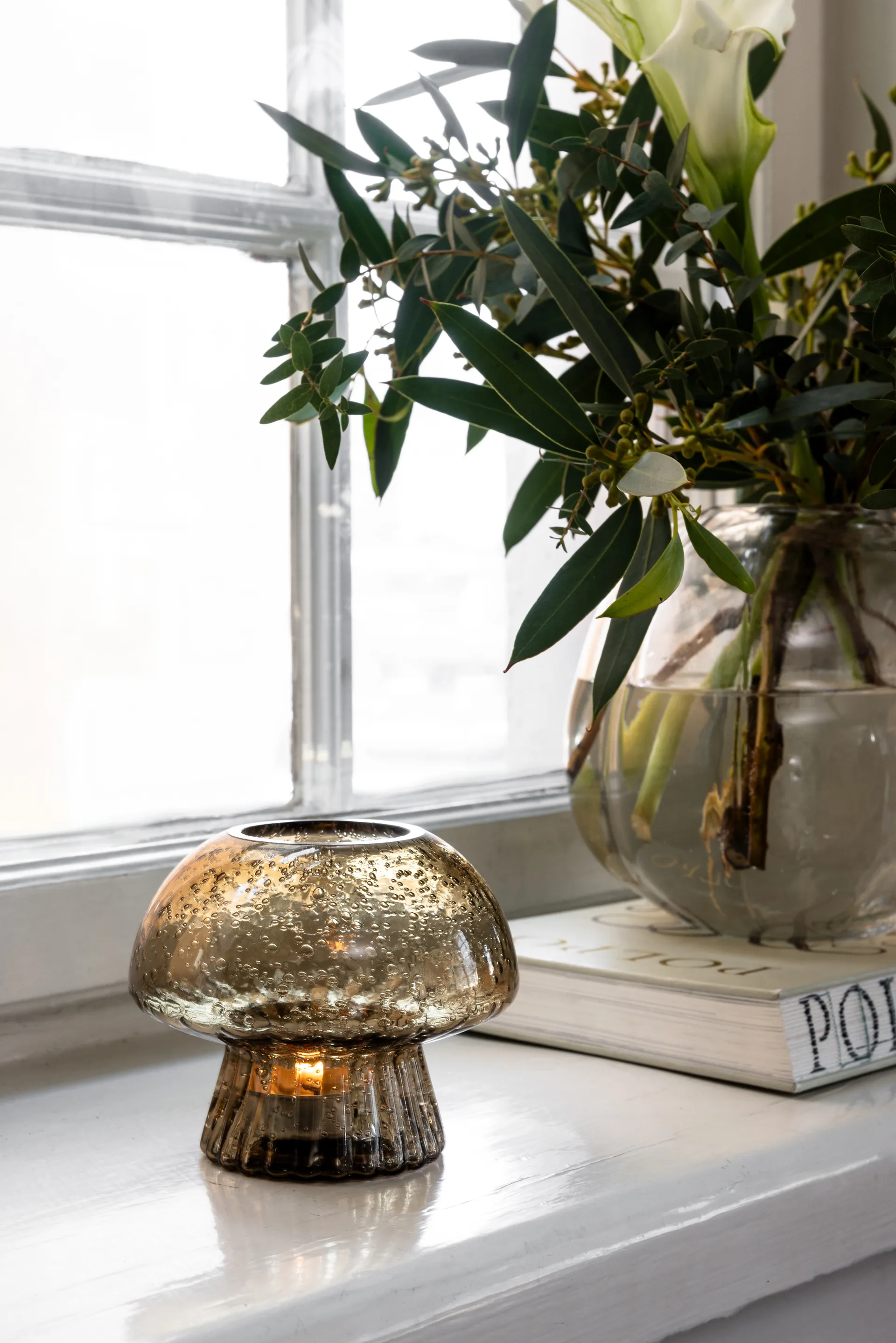 Porte-bougies Fungo 12 Edition spéciale, Brune Globen Lighting