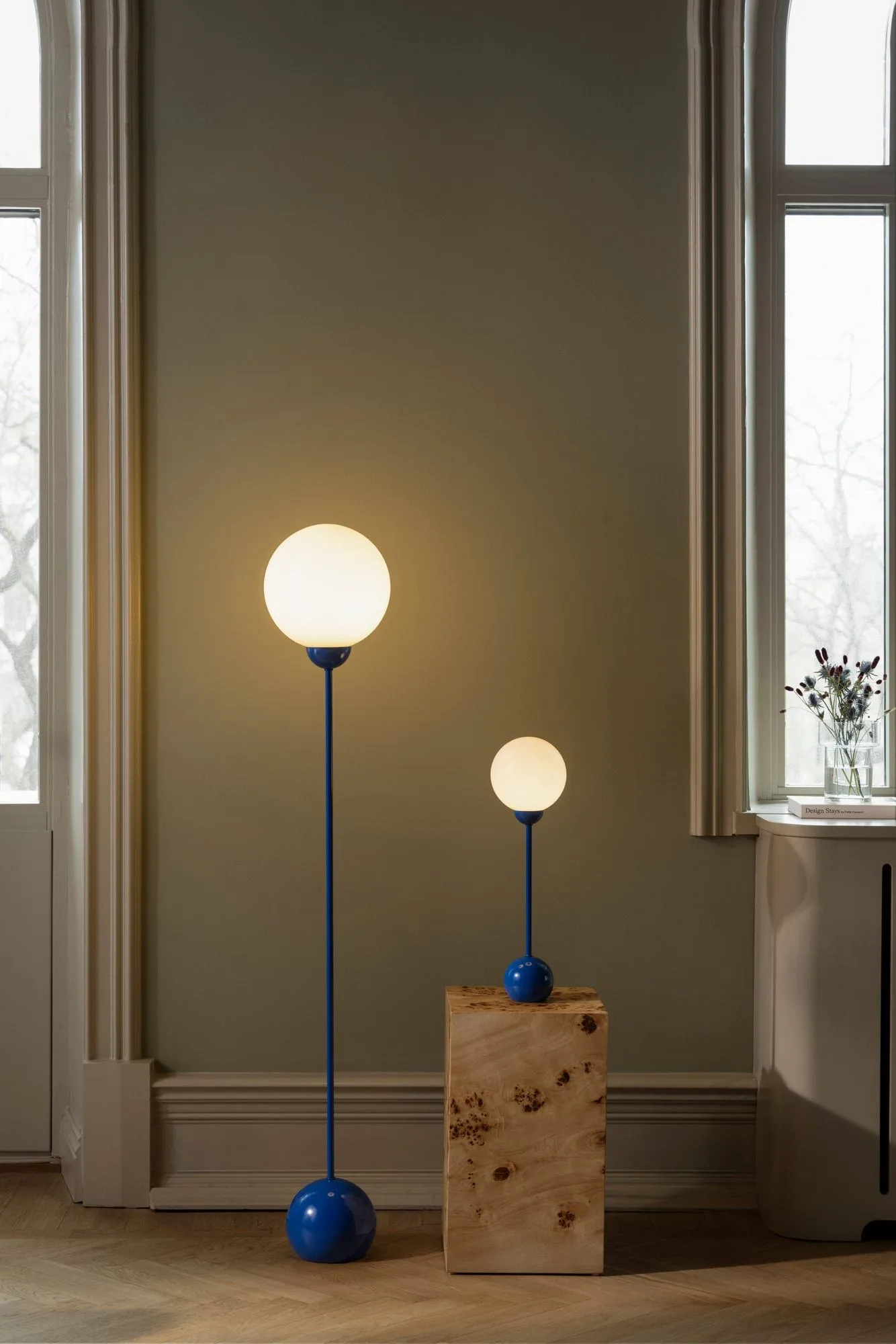 Ripley lampe de table, Bleu, 52 cm Globen Lighting