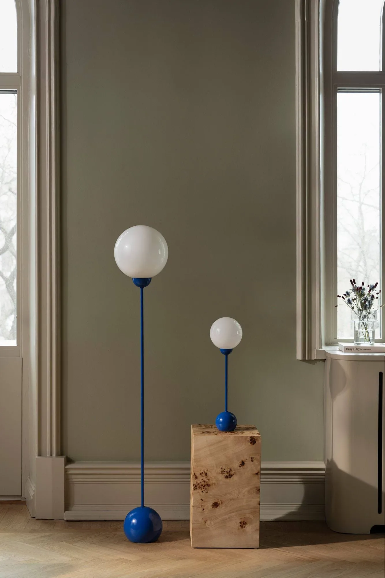 Ripley lampe de table, Bleu, 52 cm Globen Lighting