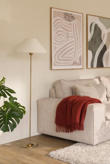 Socle de lampe sur pied Iris - Laiton brossé - Globen Lighting