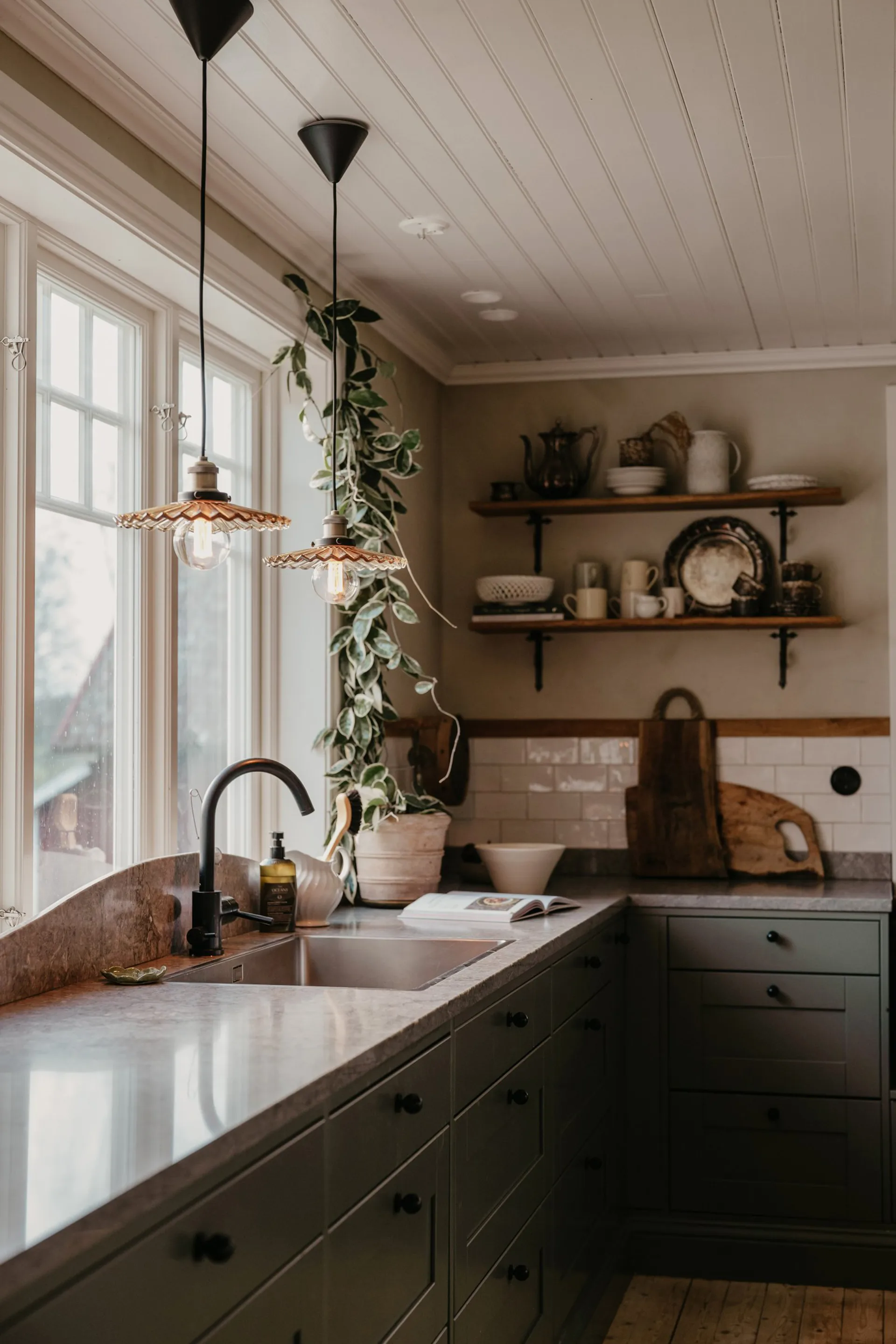 Suspension Cobbler Ø25cm, Marron Globen Lighting