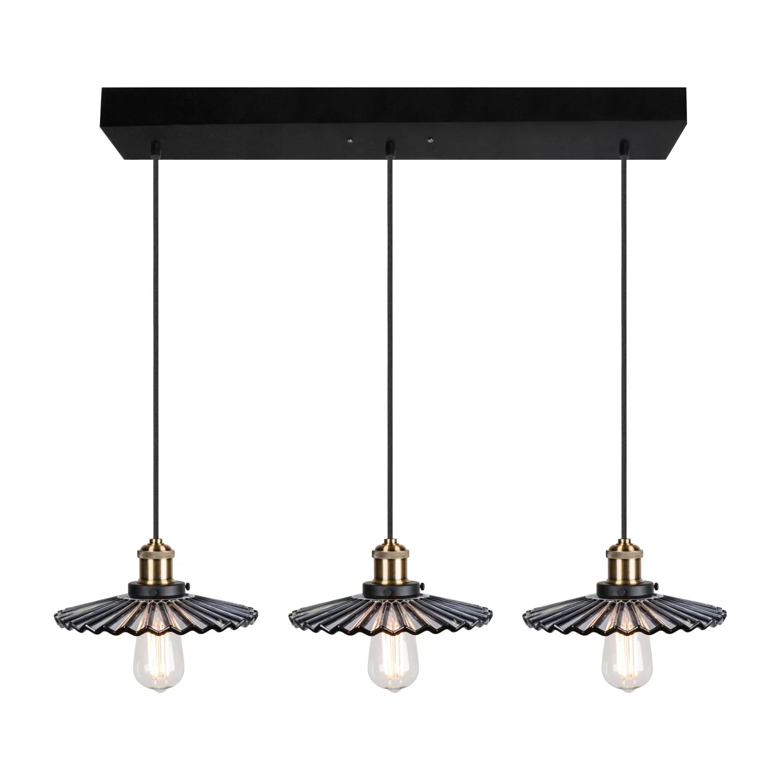 Suspension Cobbler 3 91 cm, Fumé Globen Lighting