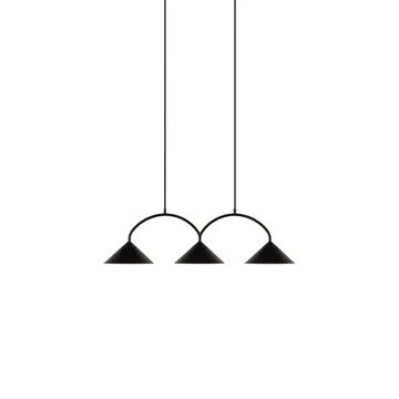 Suspension Curve 3 - Noir - Globen Lighting