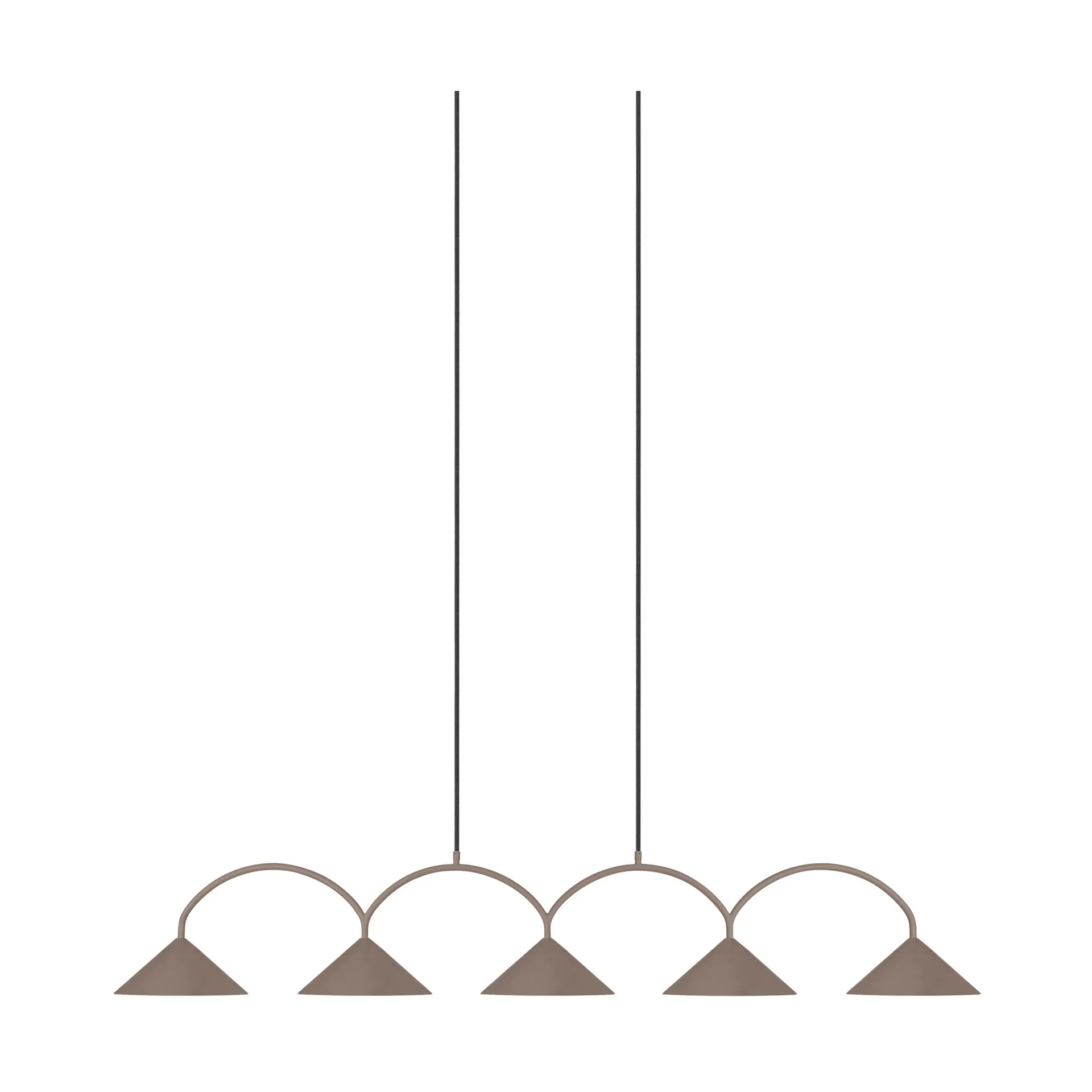Suspension Curve 5, Mocha Globen Lighting
