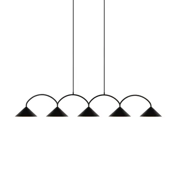 Suspension Curve 5 - Noir - Globen Lighting