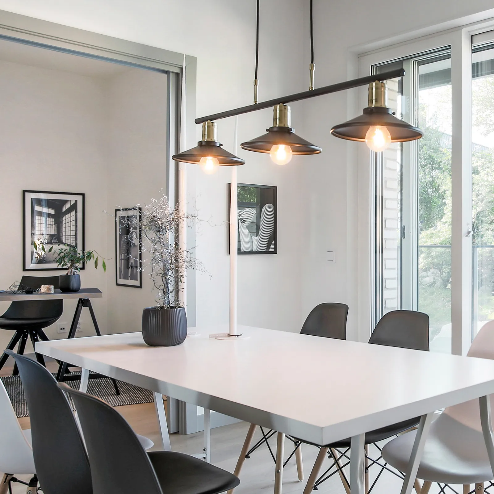 Suspension Disc 3, Noir Globen Lighting