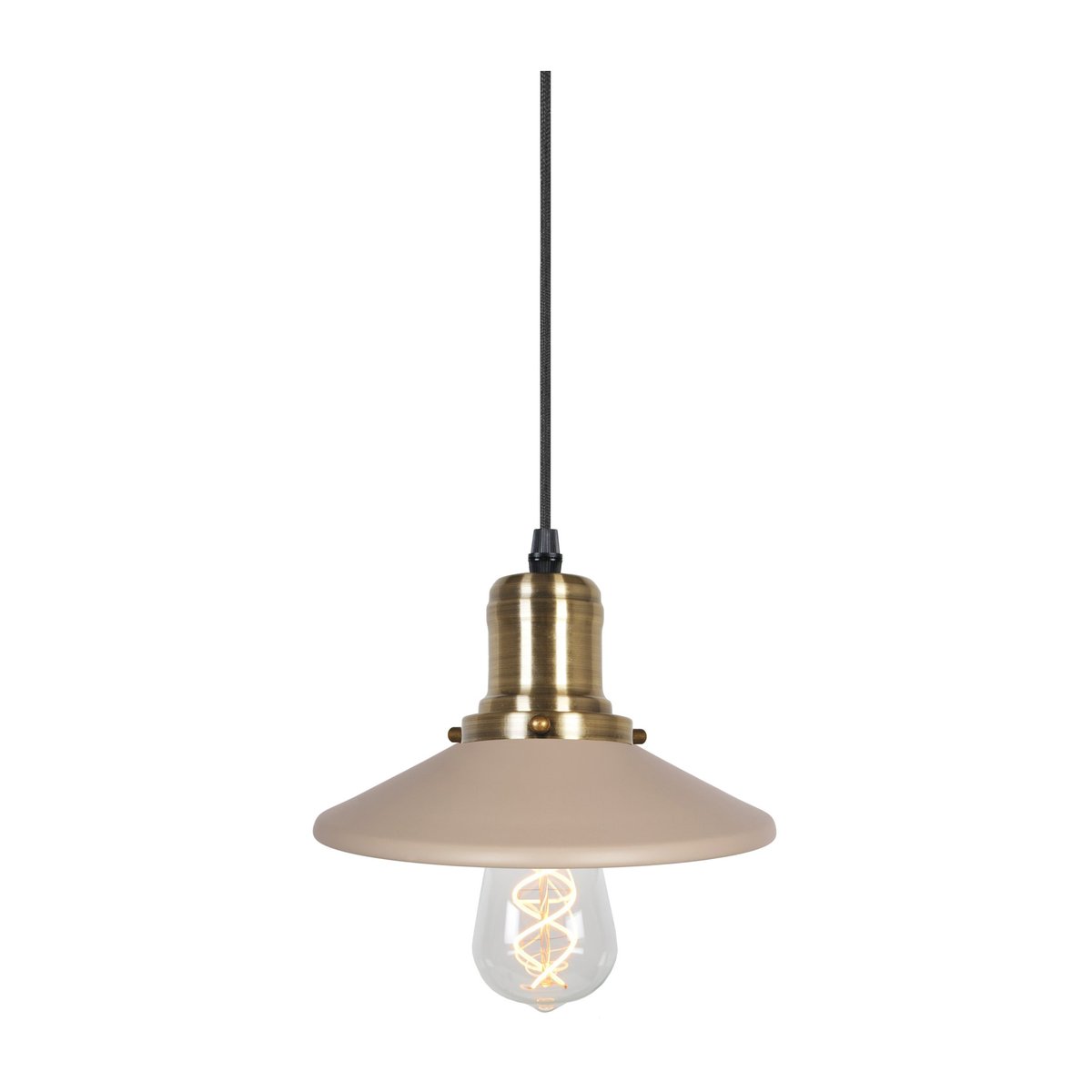 Globen Lighting Suspension Disc mini Beige | Design Scandinave | Suspensions & lustres | Beige